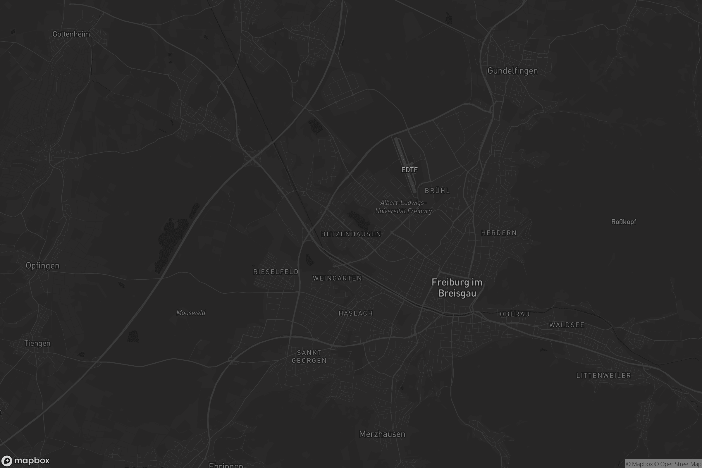 Karte von Betzenhausen