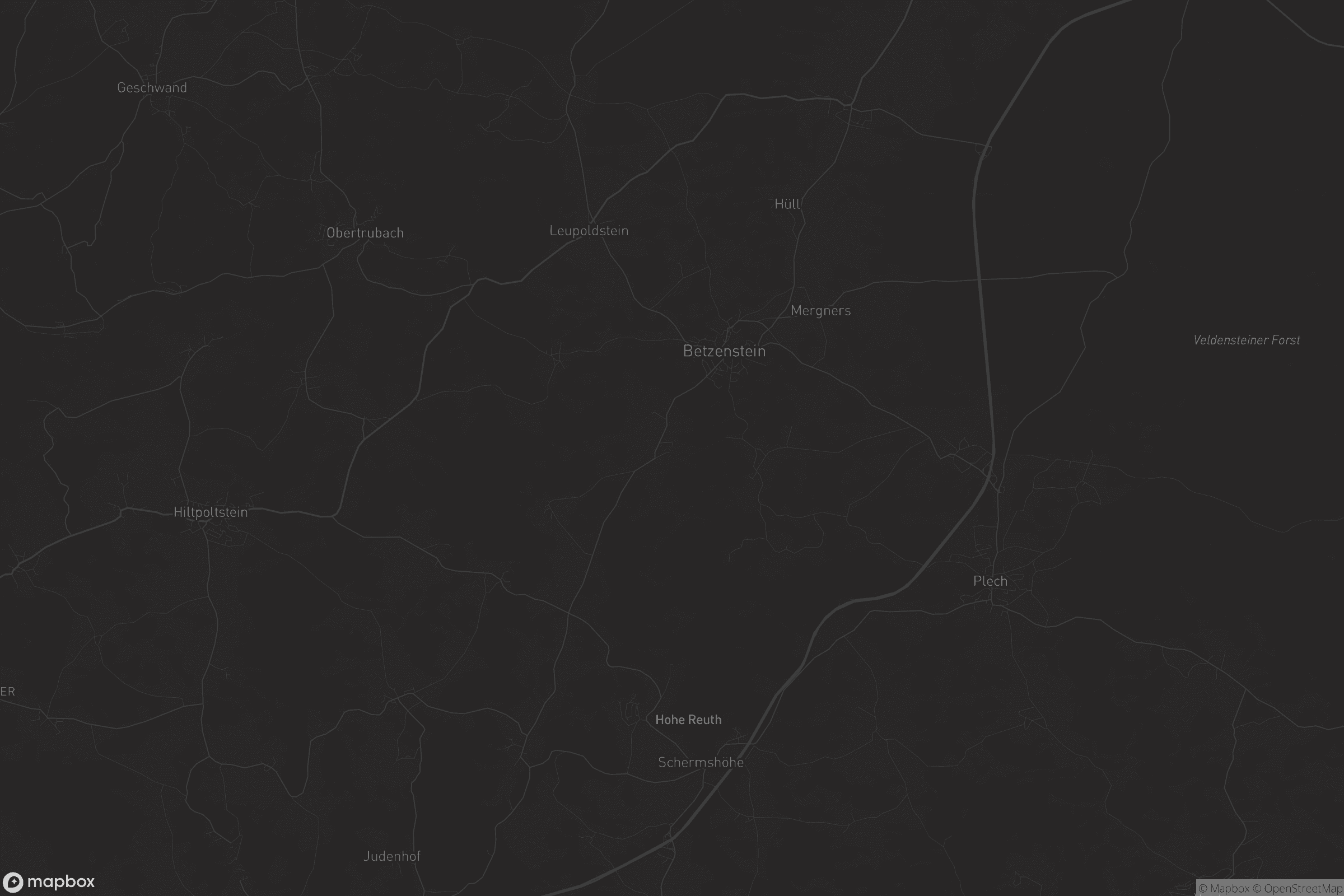 Karte von Betzenstein