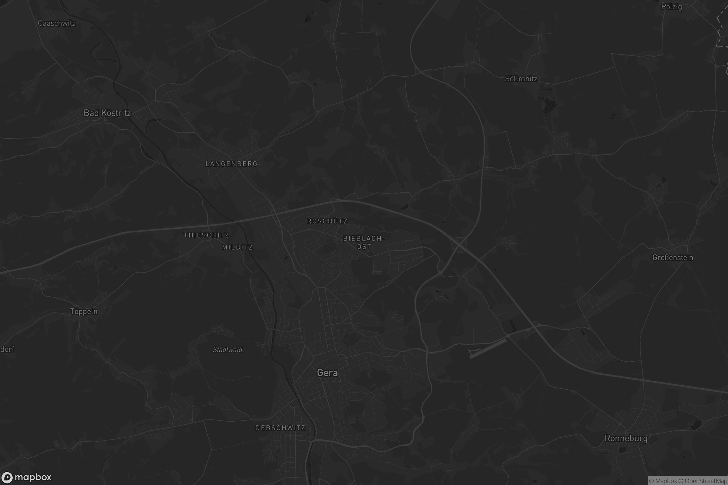 Karte von Bieblach-Ost