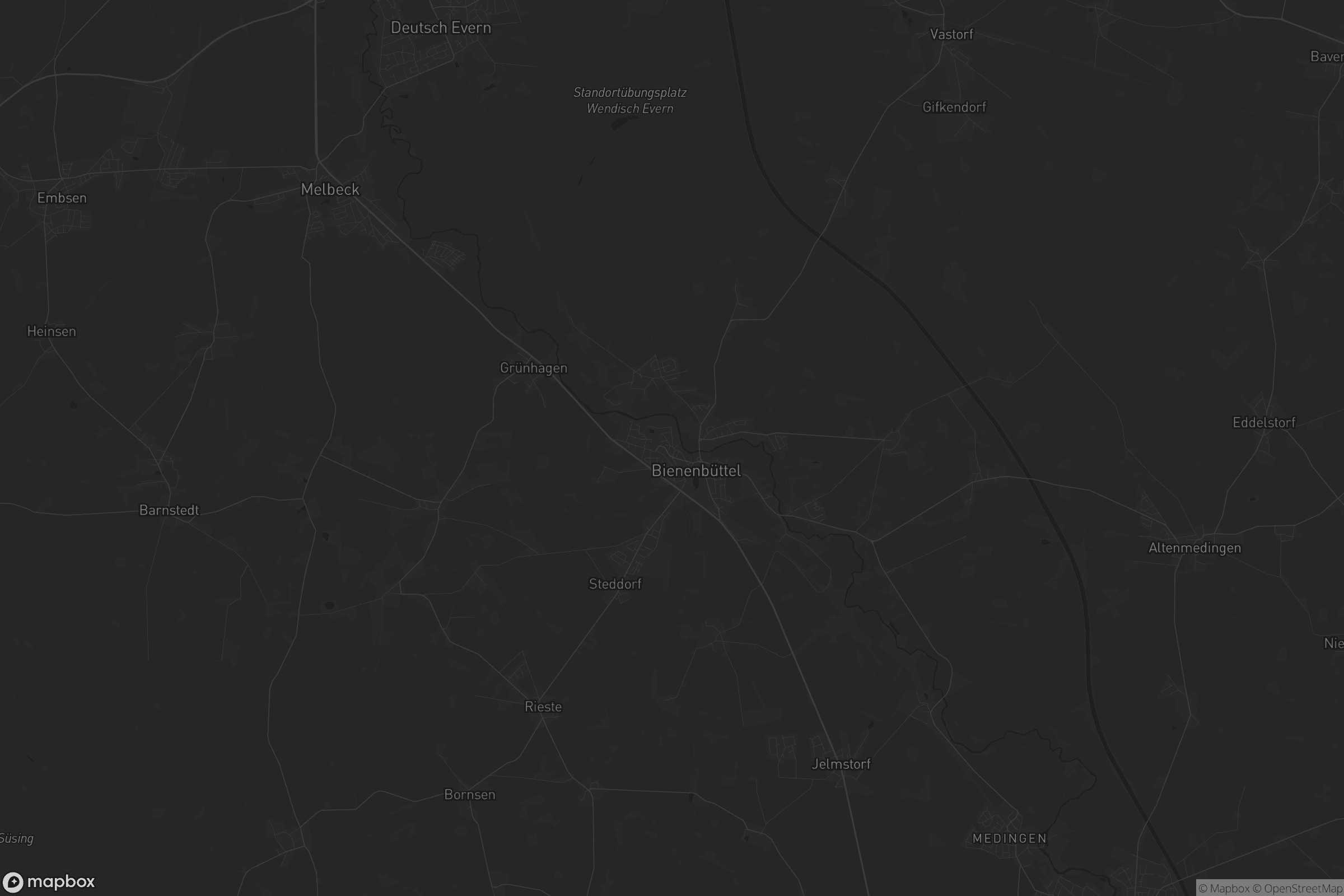 Karte von Bienenbüttel