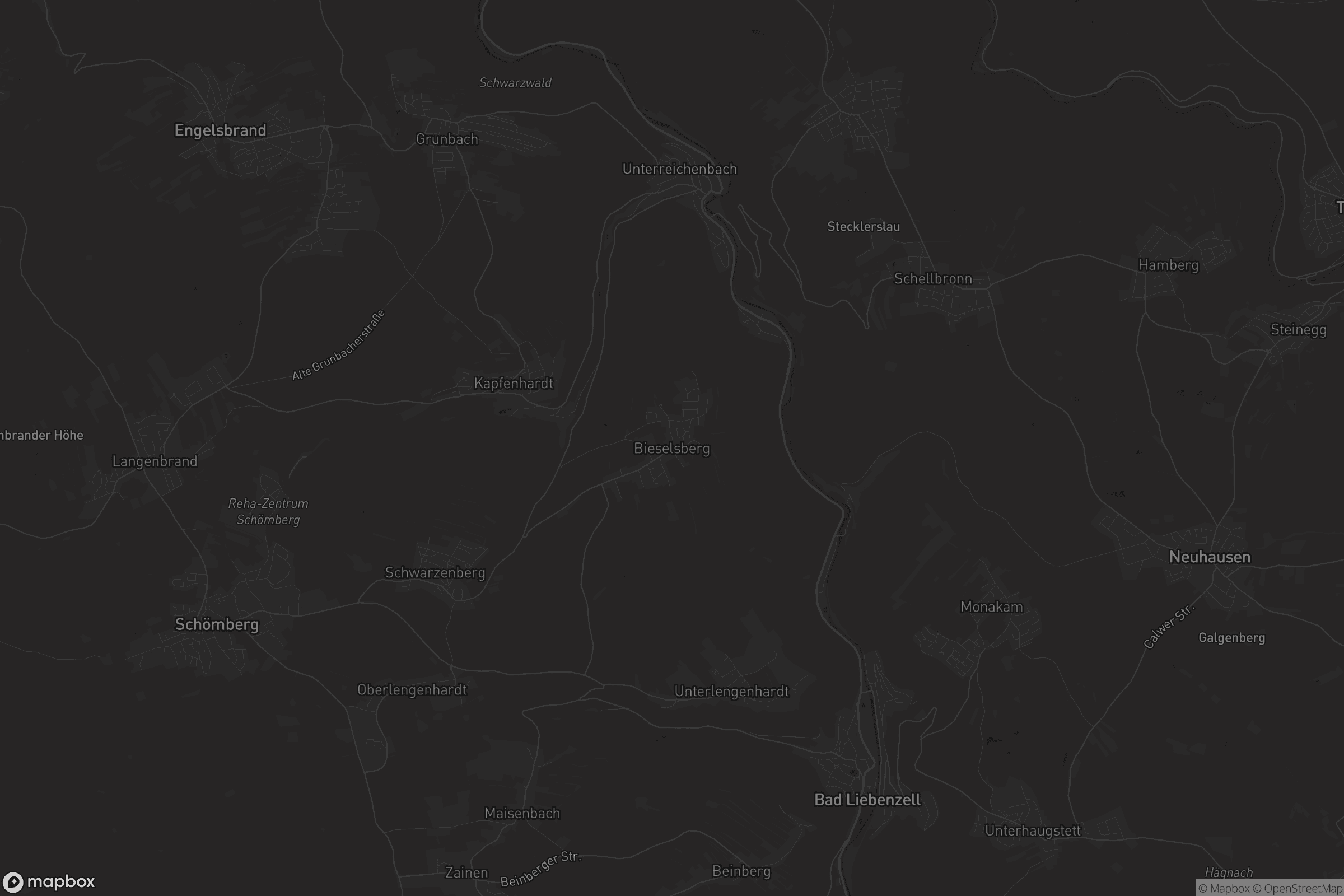 Karte von Bieselsberg