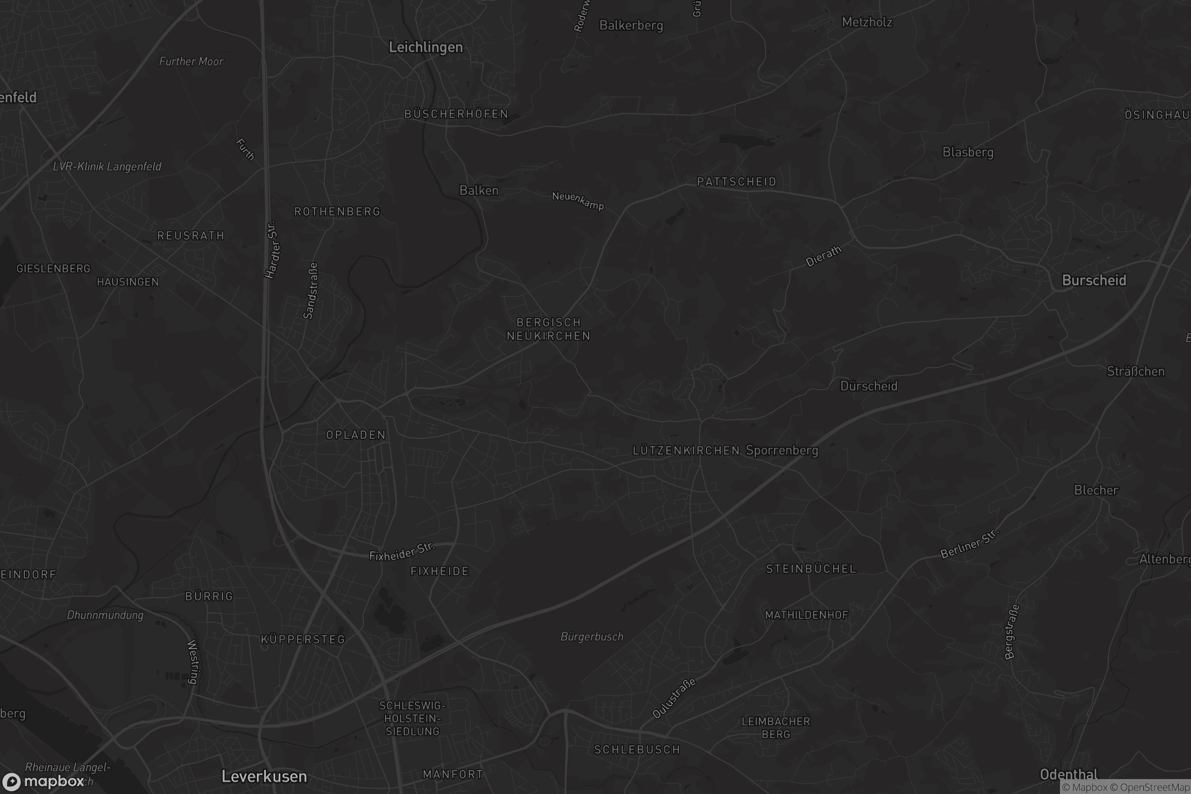 Karte von Biesenbach