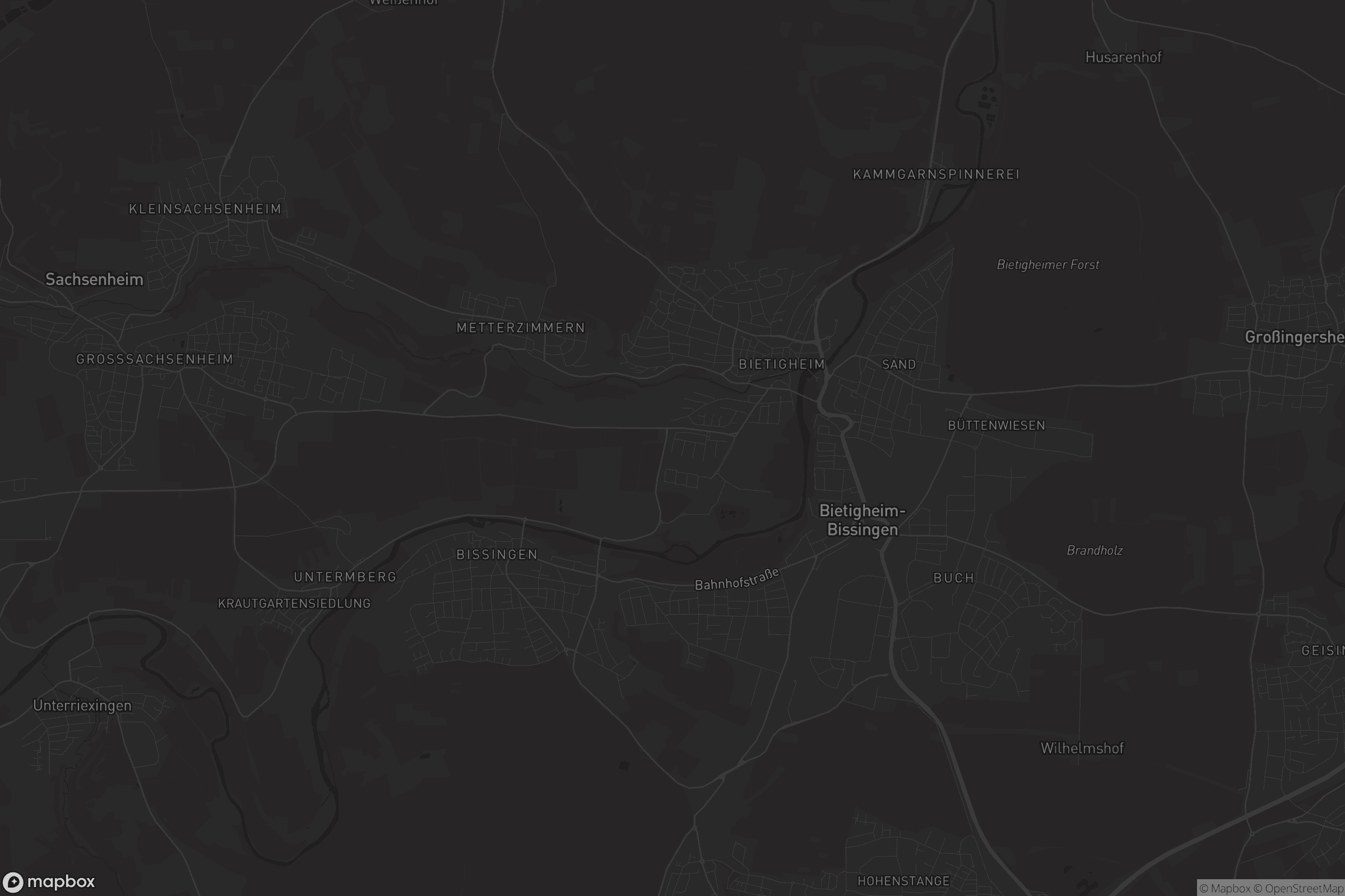 Karte von Bietigheim-Bissingen