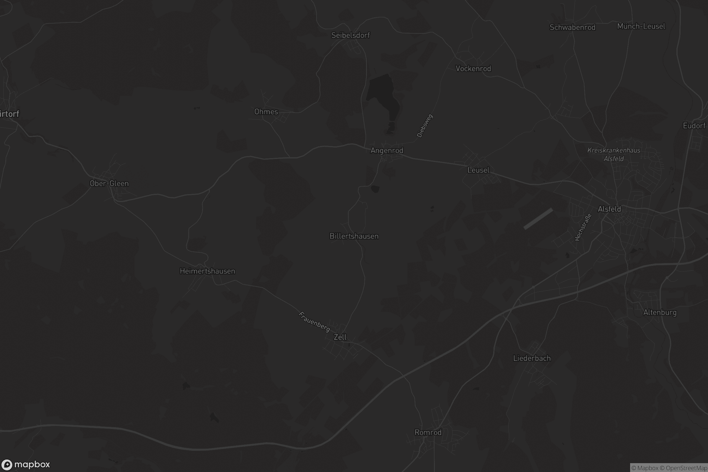 Karte von Billertshausen