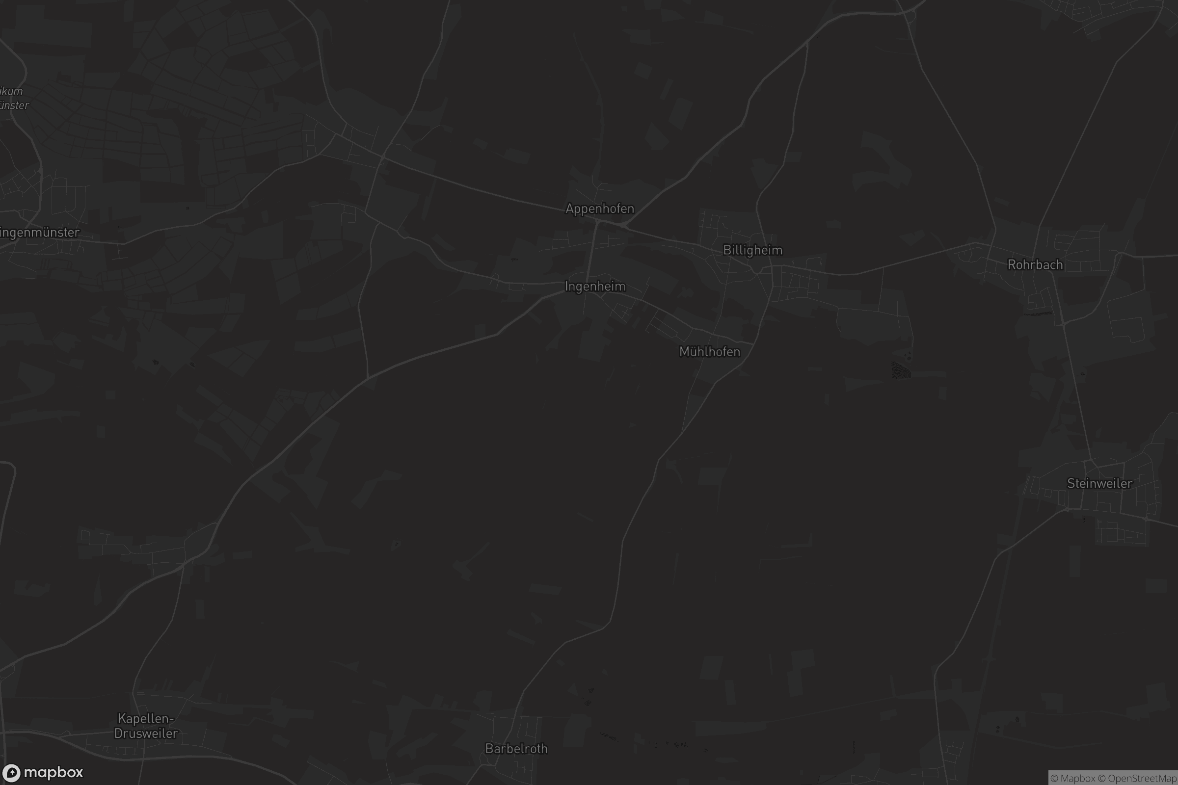 Karte von Billigheim-Ingenheim