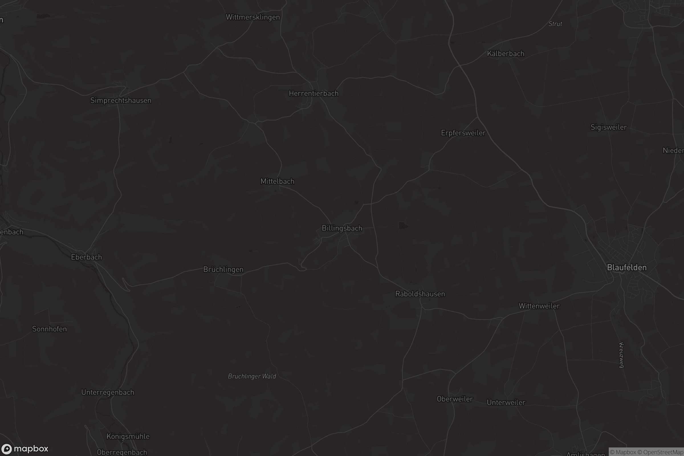 Karte von Billingsbach