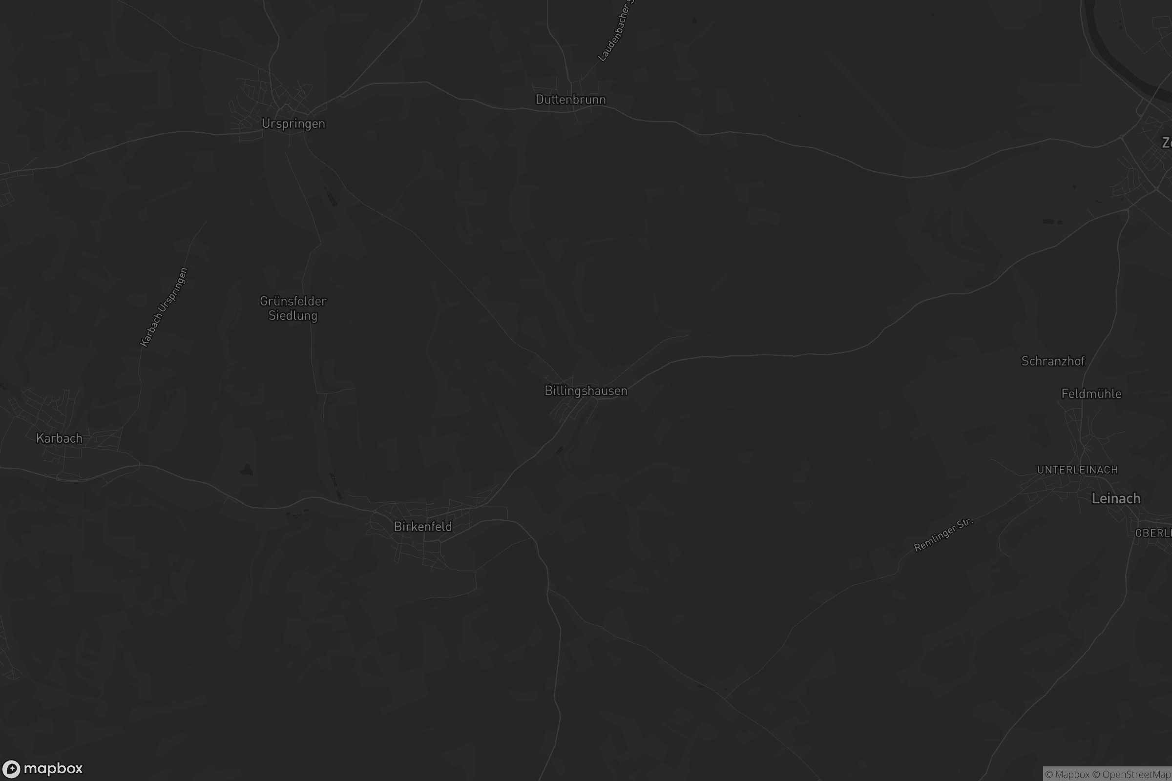 Karte von Billingshausen