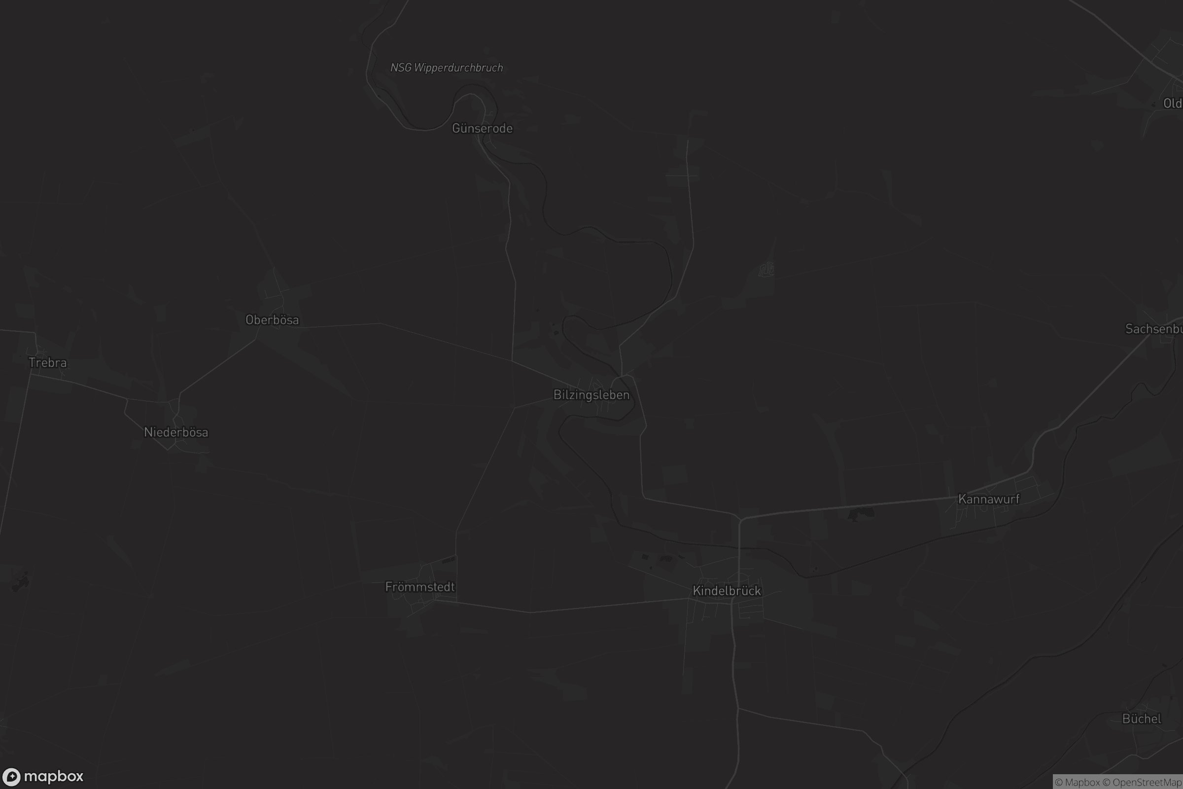 Karte von Bilzingsleben