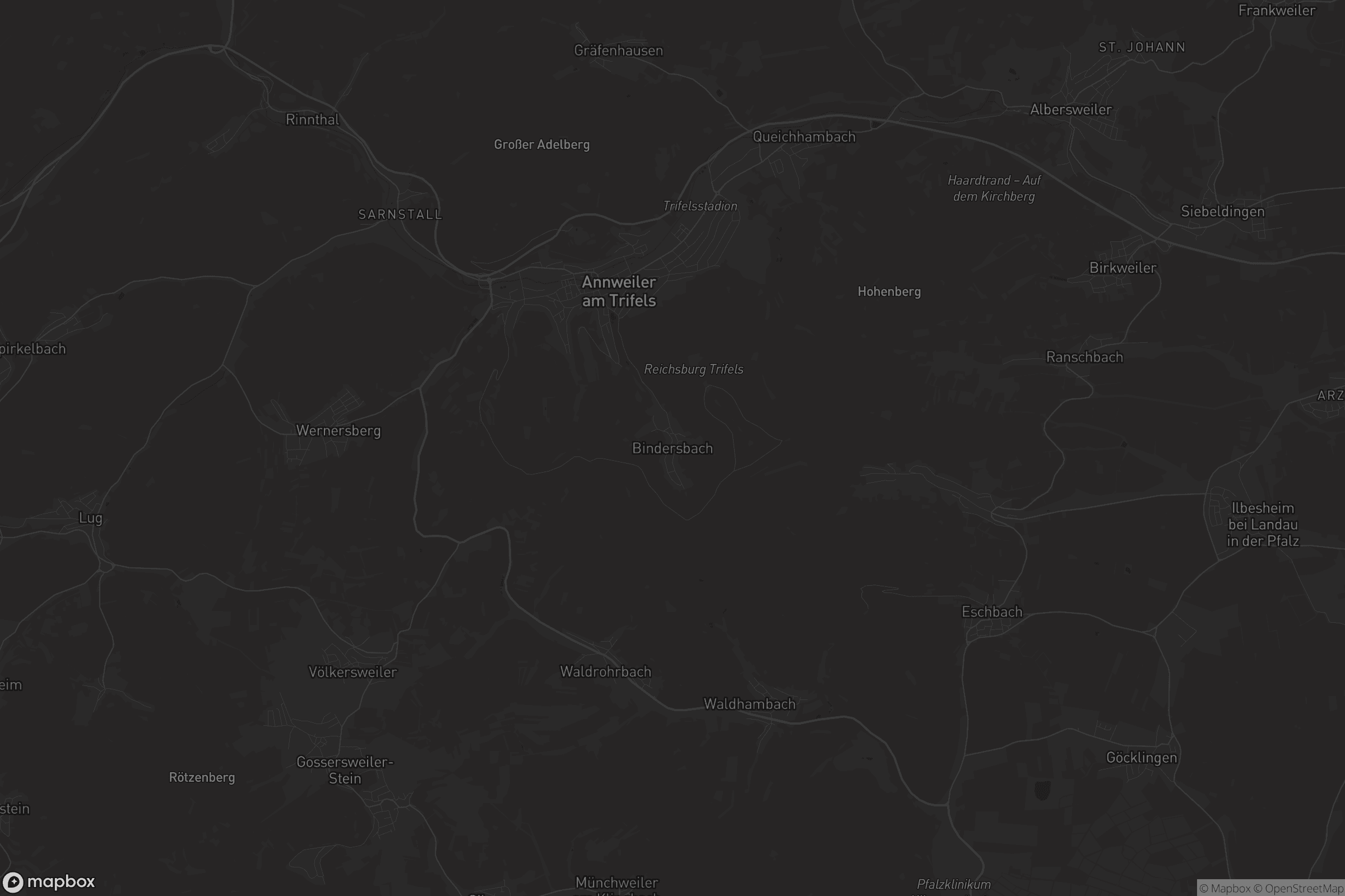 Karte von Bindersbach