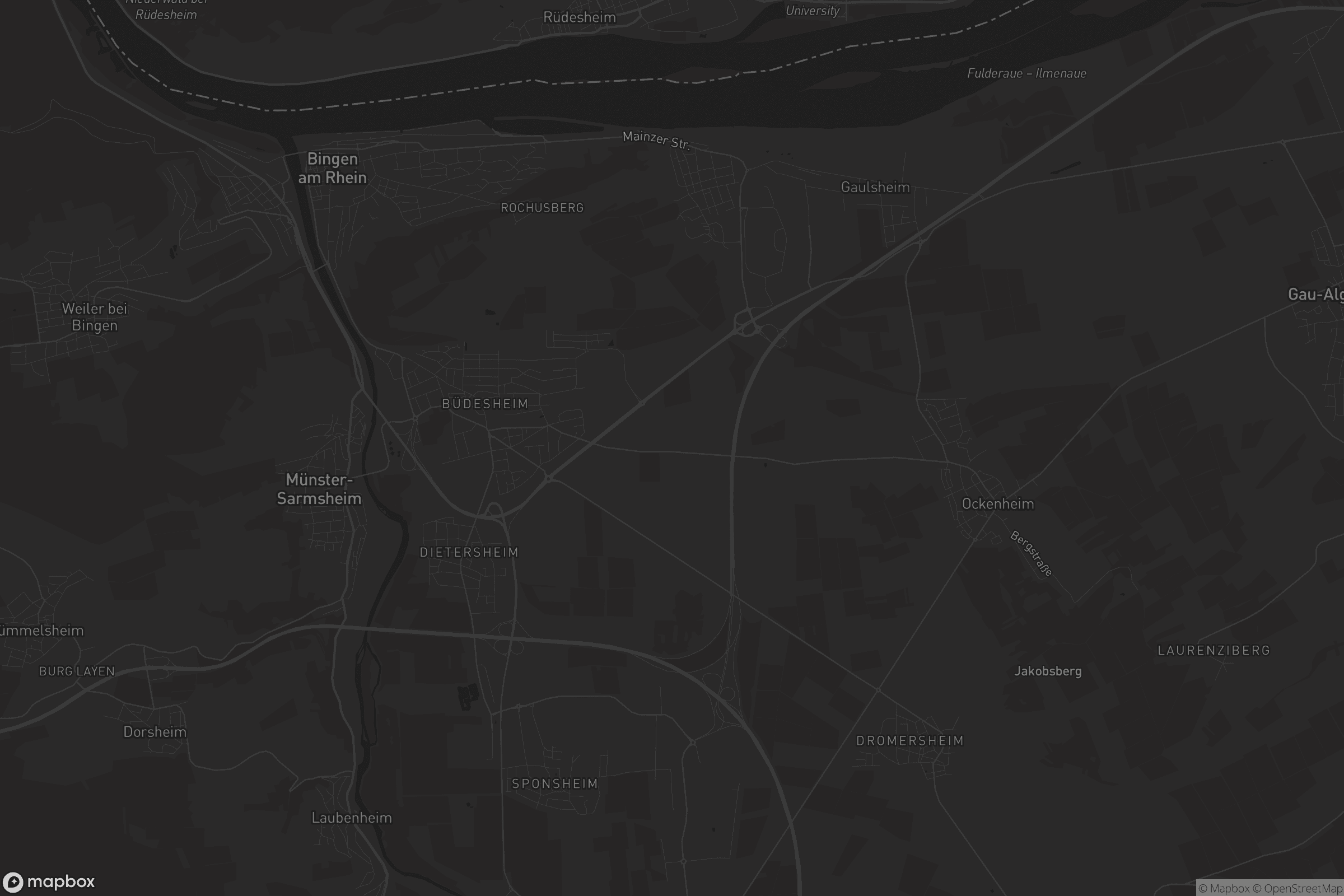 Karte von Bingen am Rhein