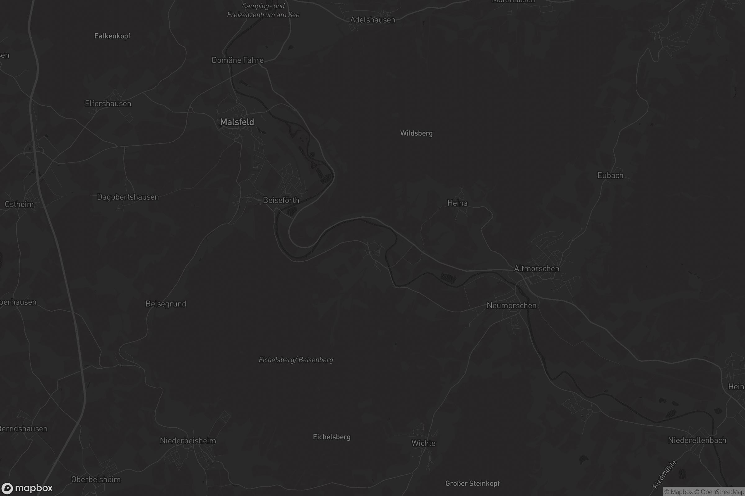 Karte von Binsförth