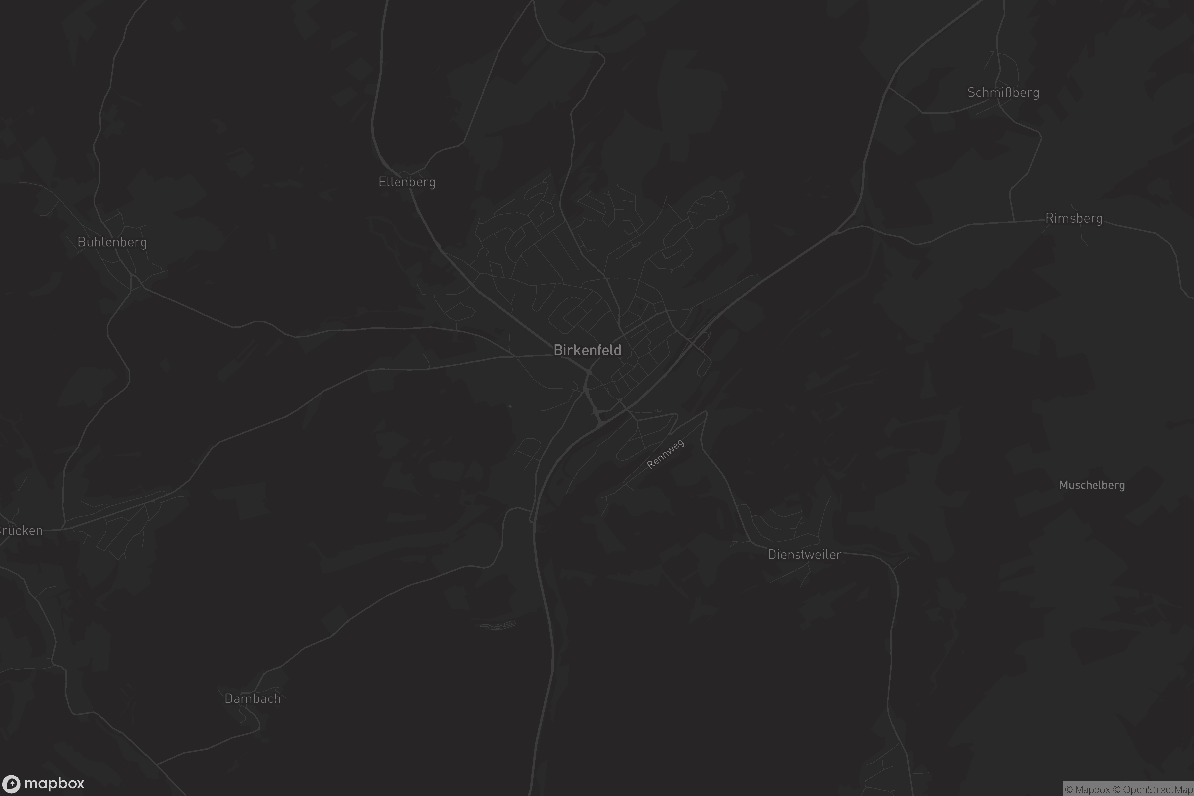 Karte von Birkenfeld