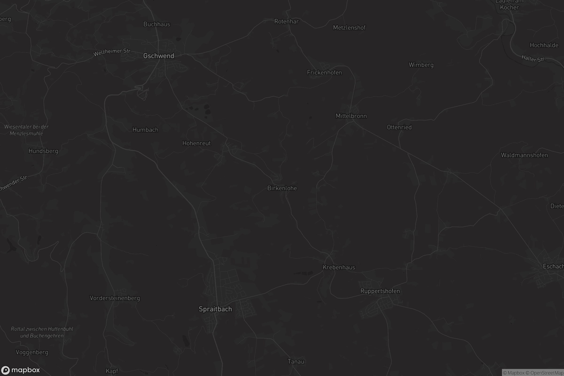 Karte von Birkenlohe