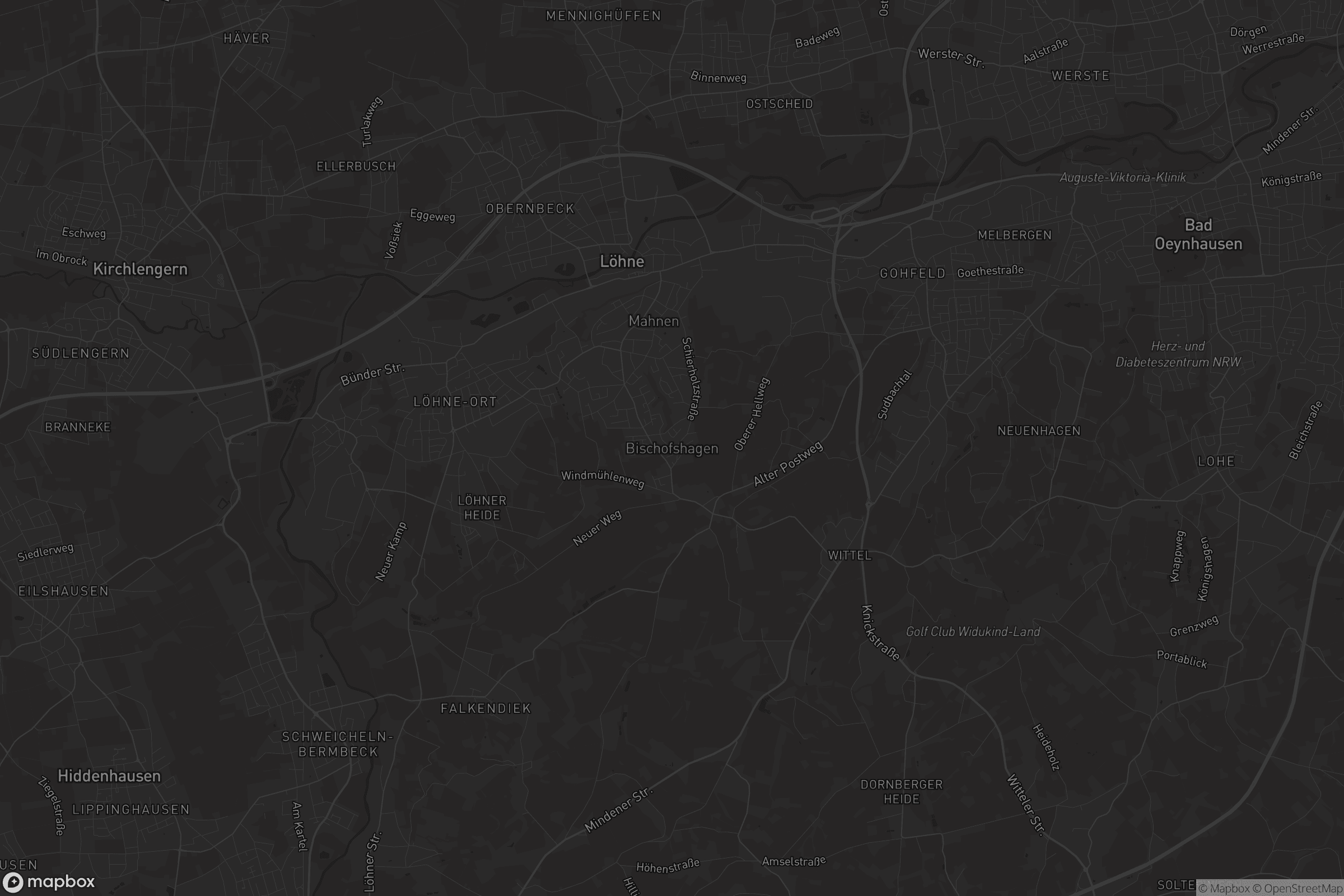 Karte von Bischofshagen