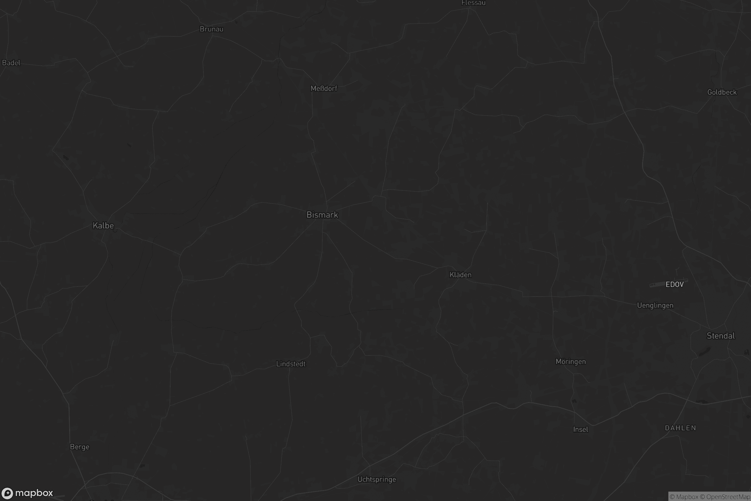 Karte von Bismark (Altmark)