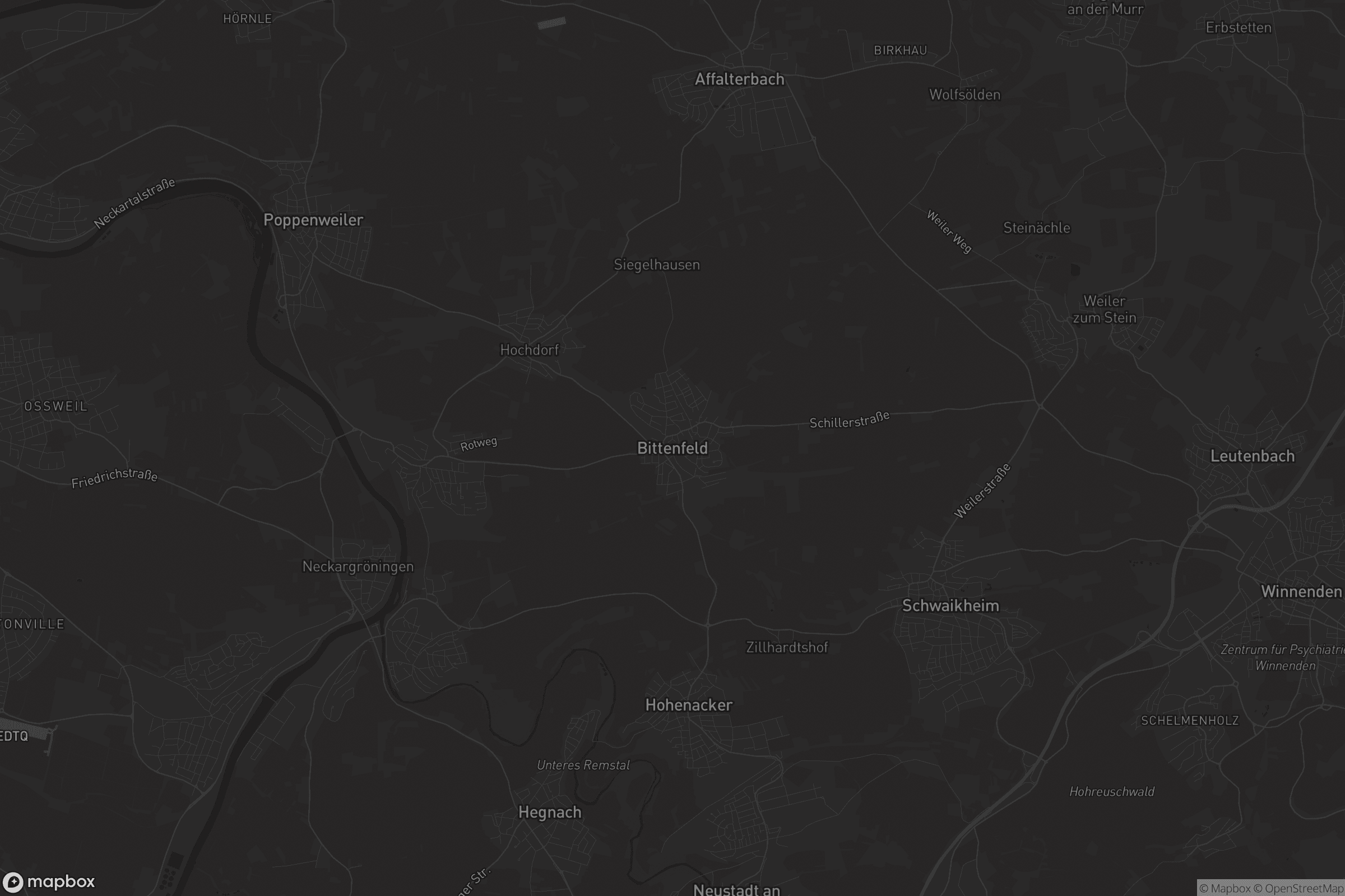 Karte von Bittenfeld