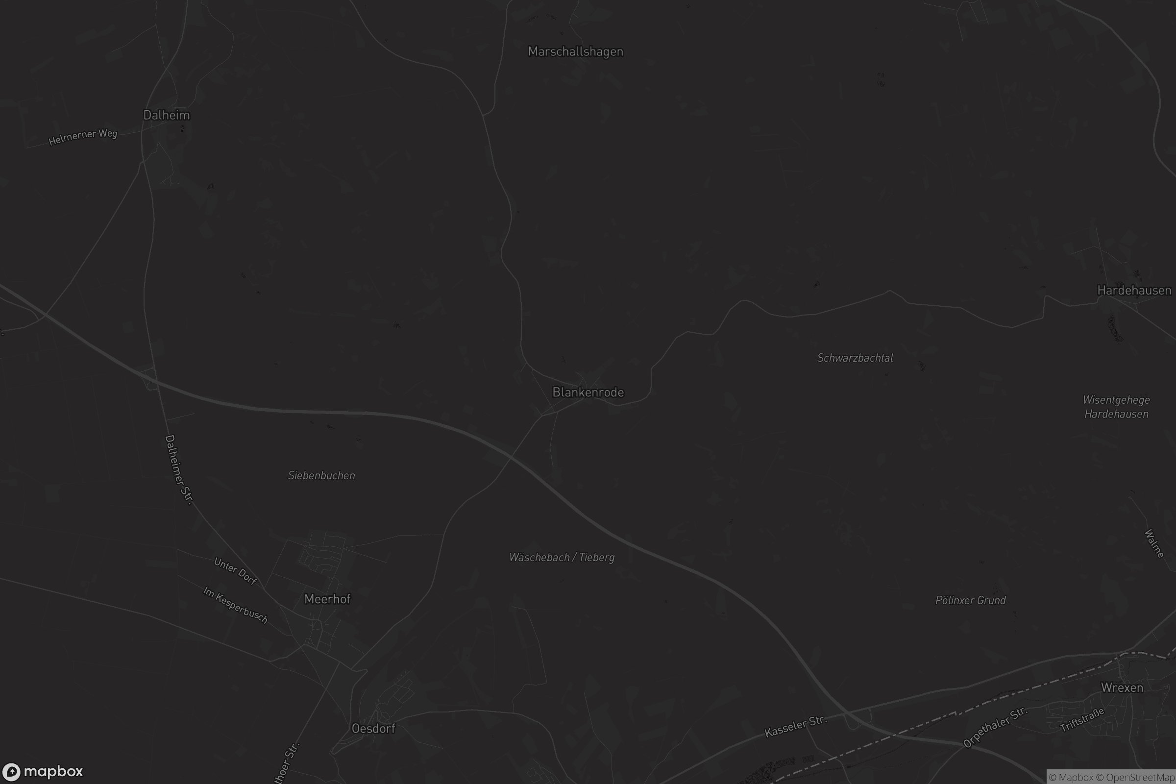 Karte von Blankenrode