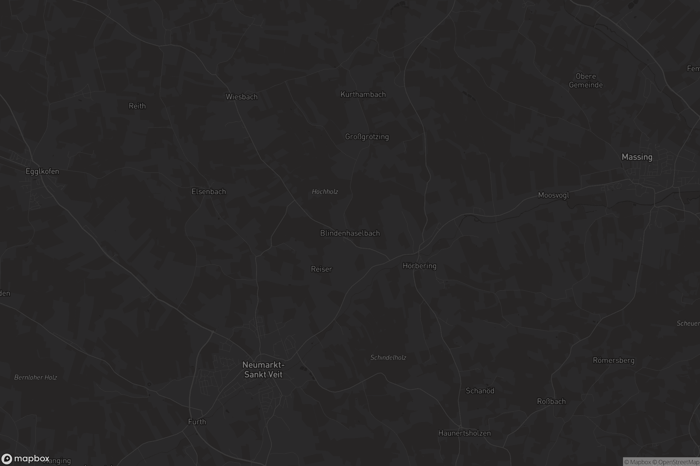 Karte von Blindenhaselbach