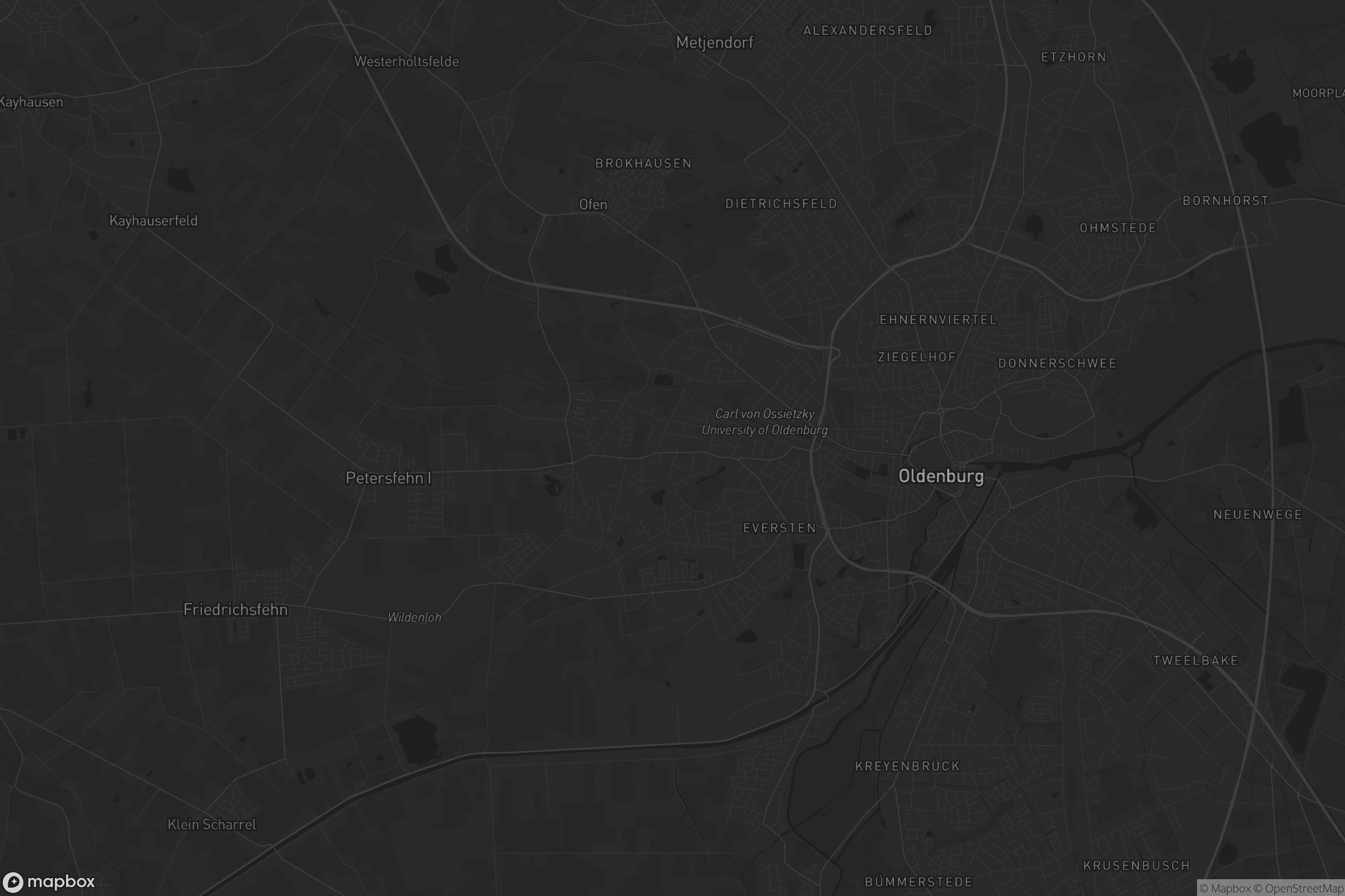 Karte von Bloherfelde