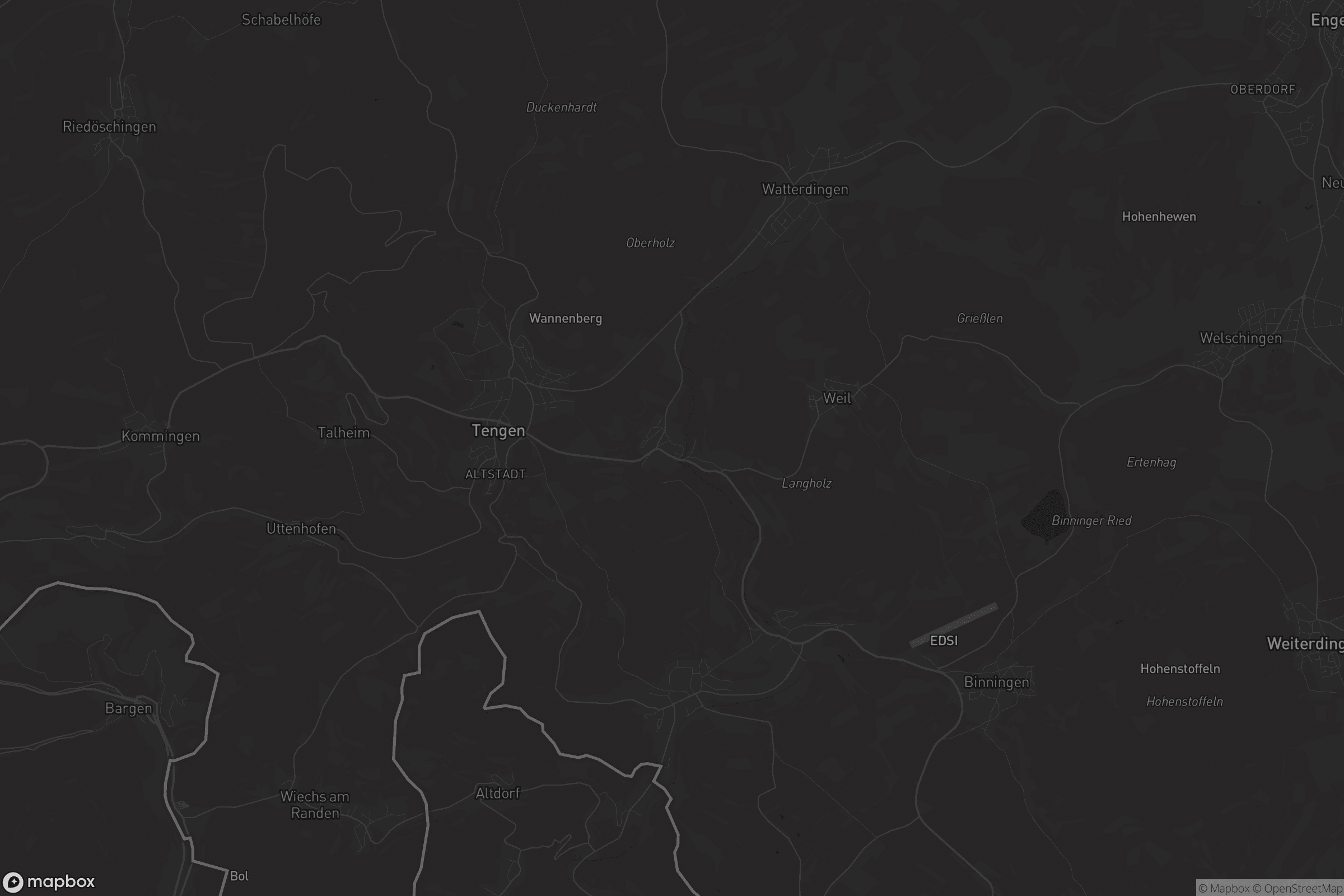 Karte von Blumenfeld