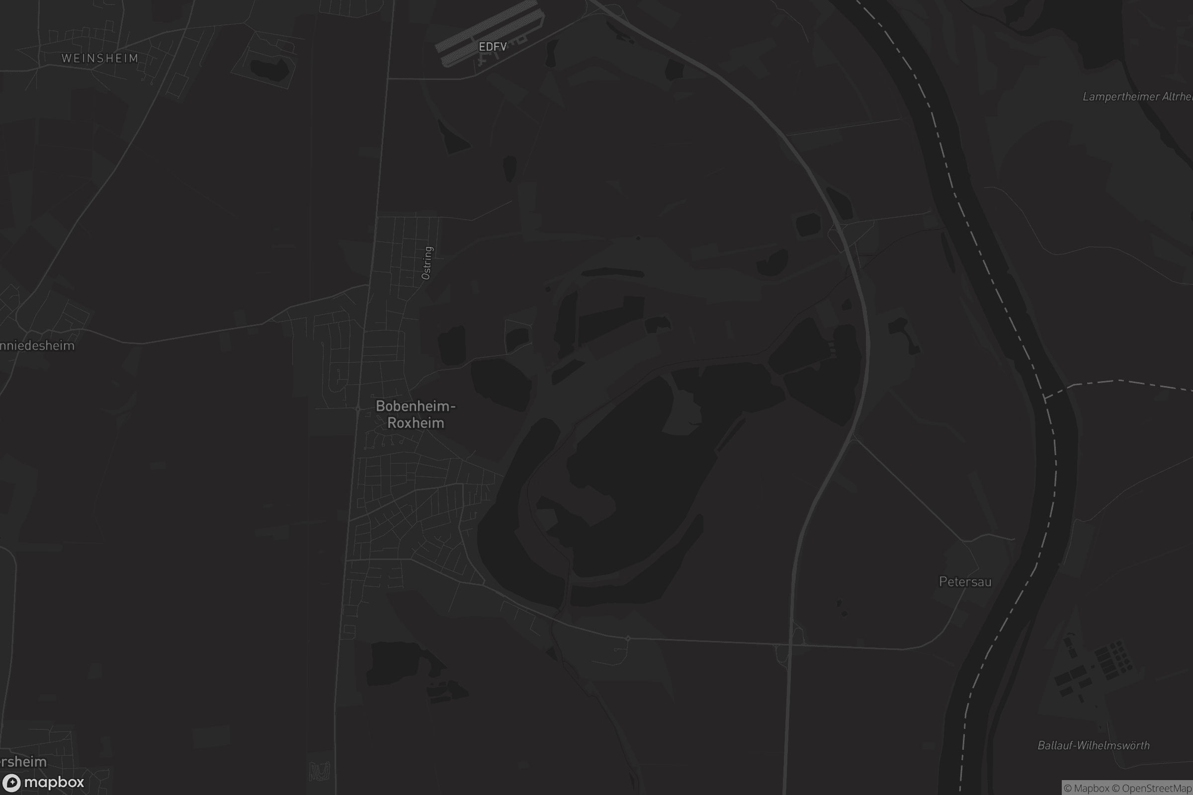 Karte von Bobenheim-Roxheim