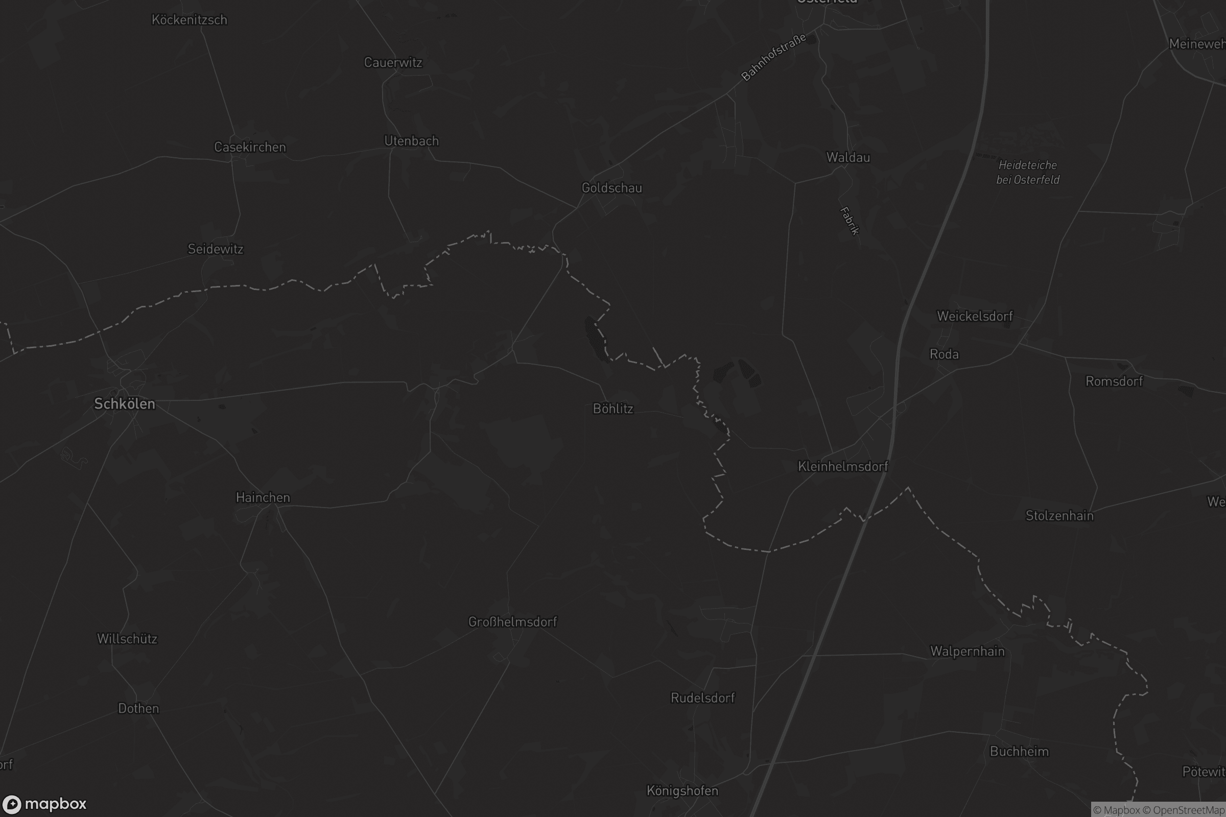 Karte von Böhlitz