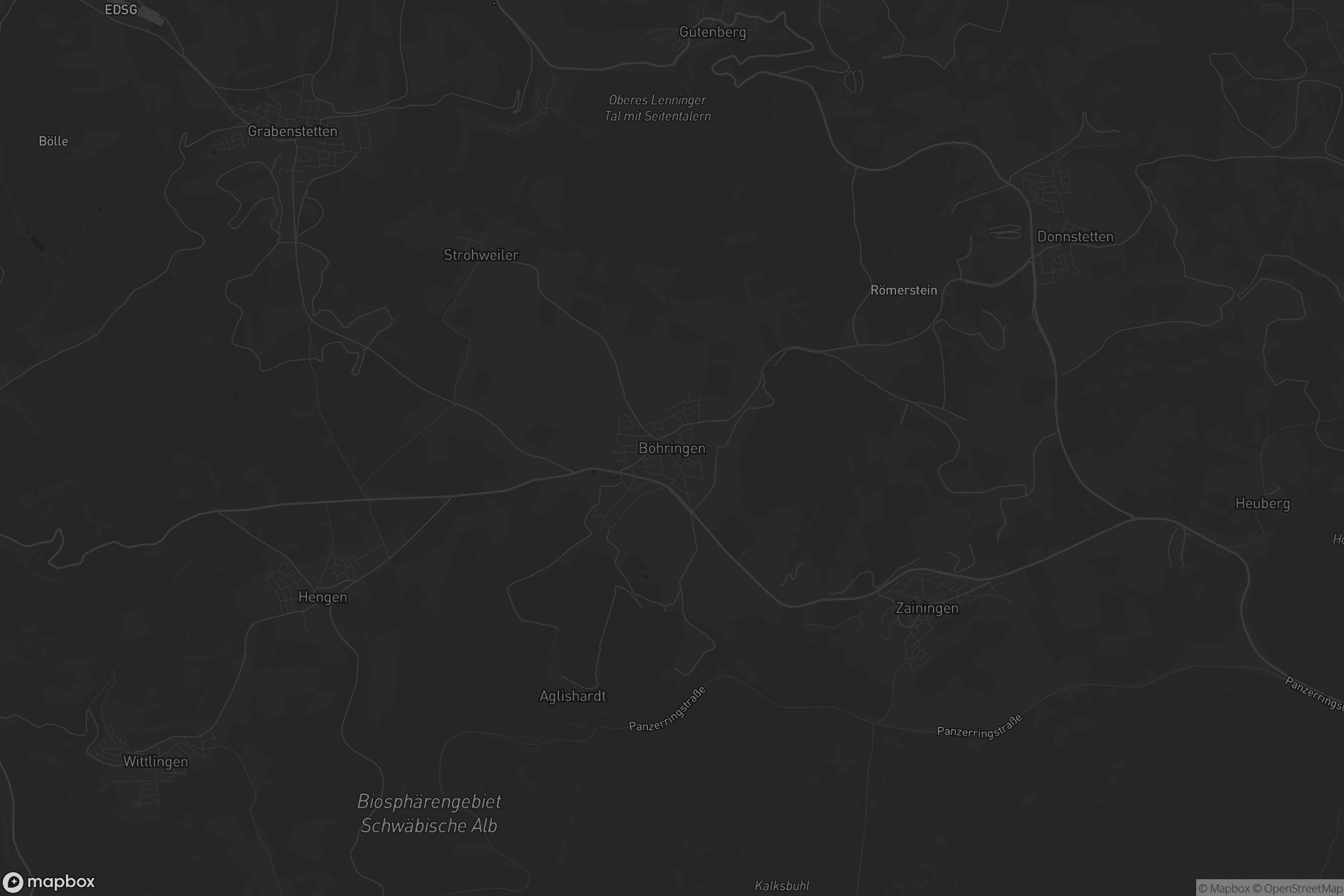 Karte von Böhringen