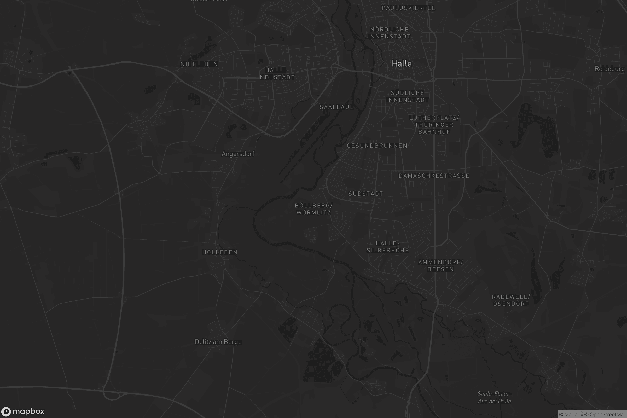 Karte von Böllberg/Wörmlitz