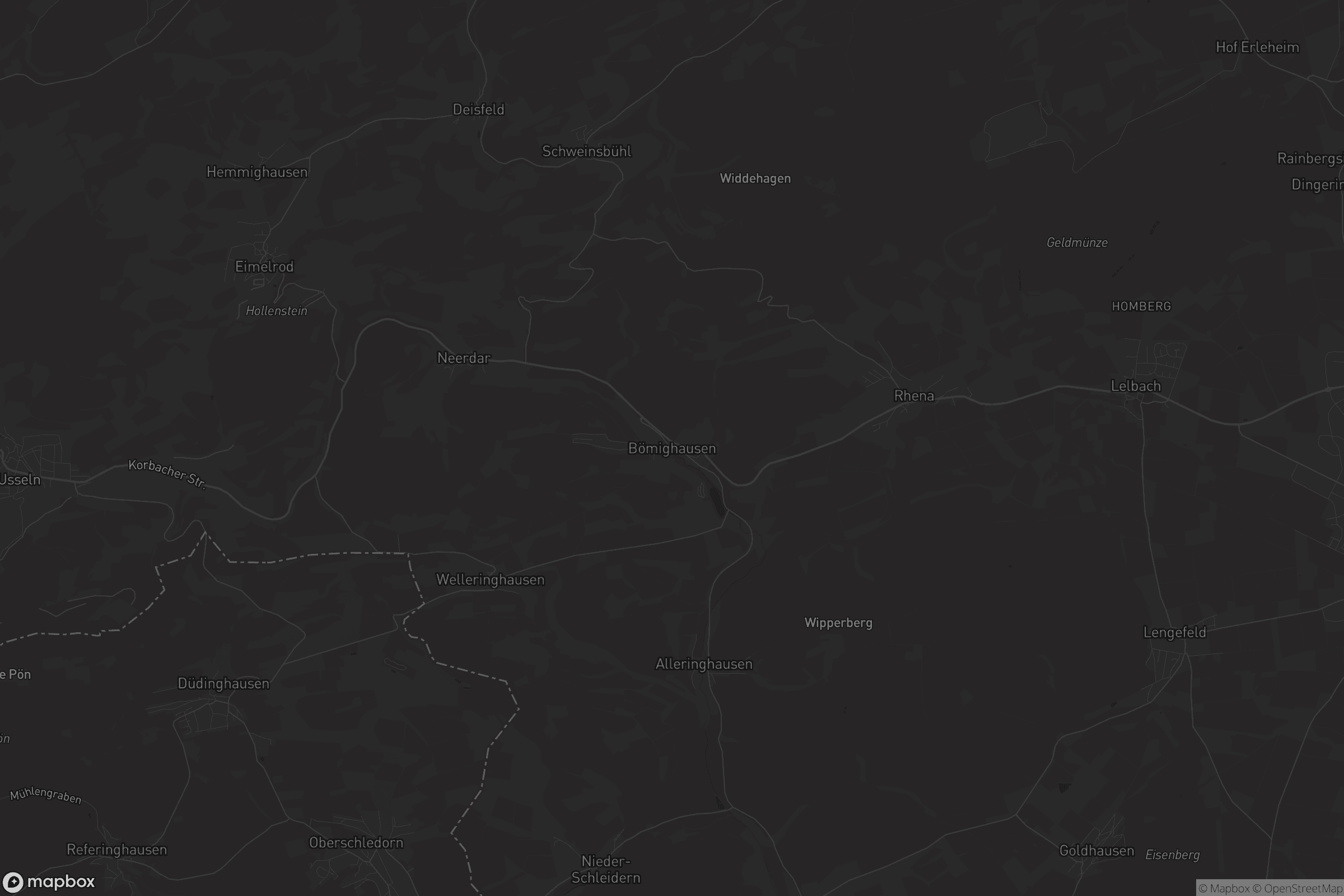 Karte von Bömighausen