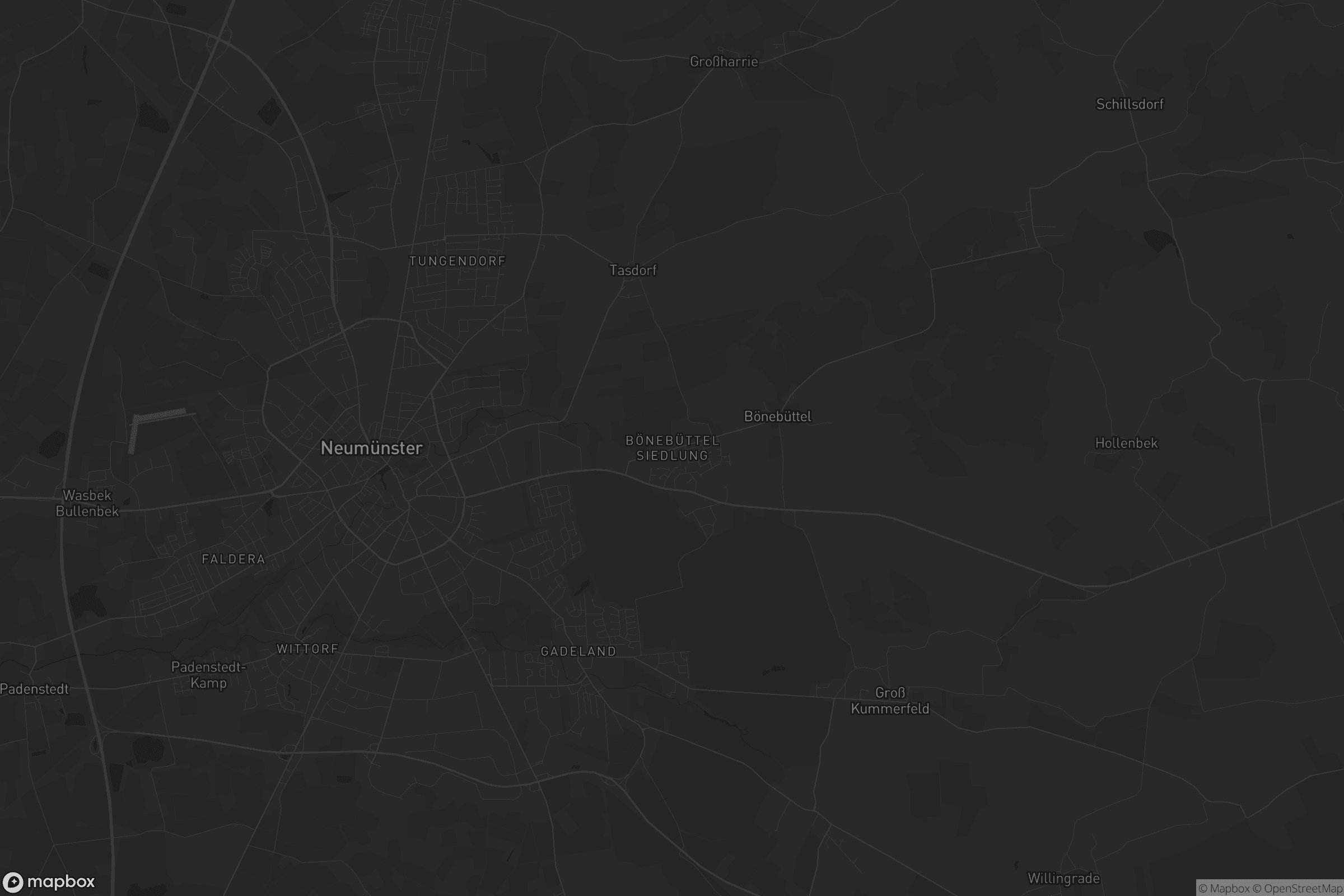 Karte von Bönebüttel Siedlung