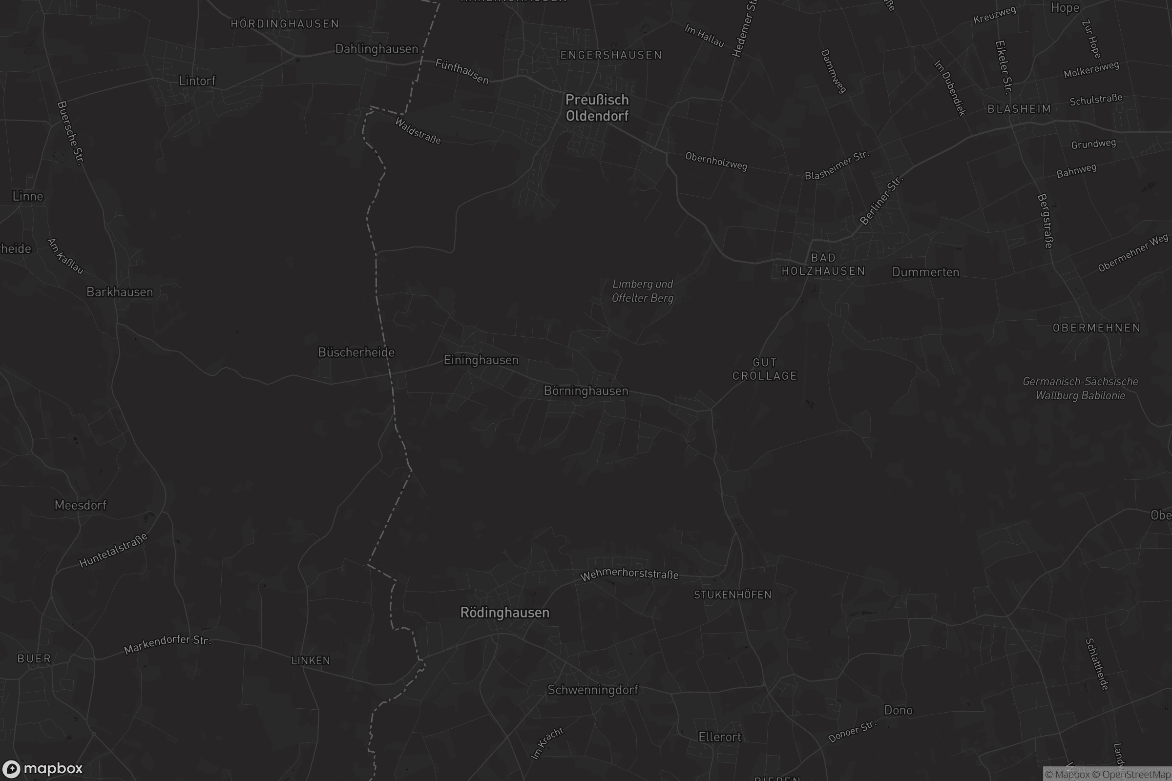 Karte von Börninghausen