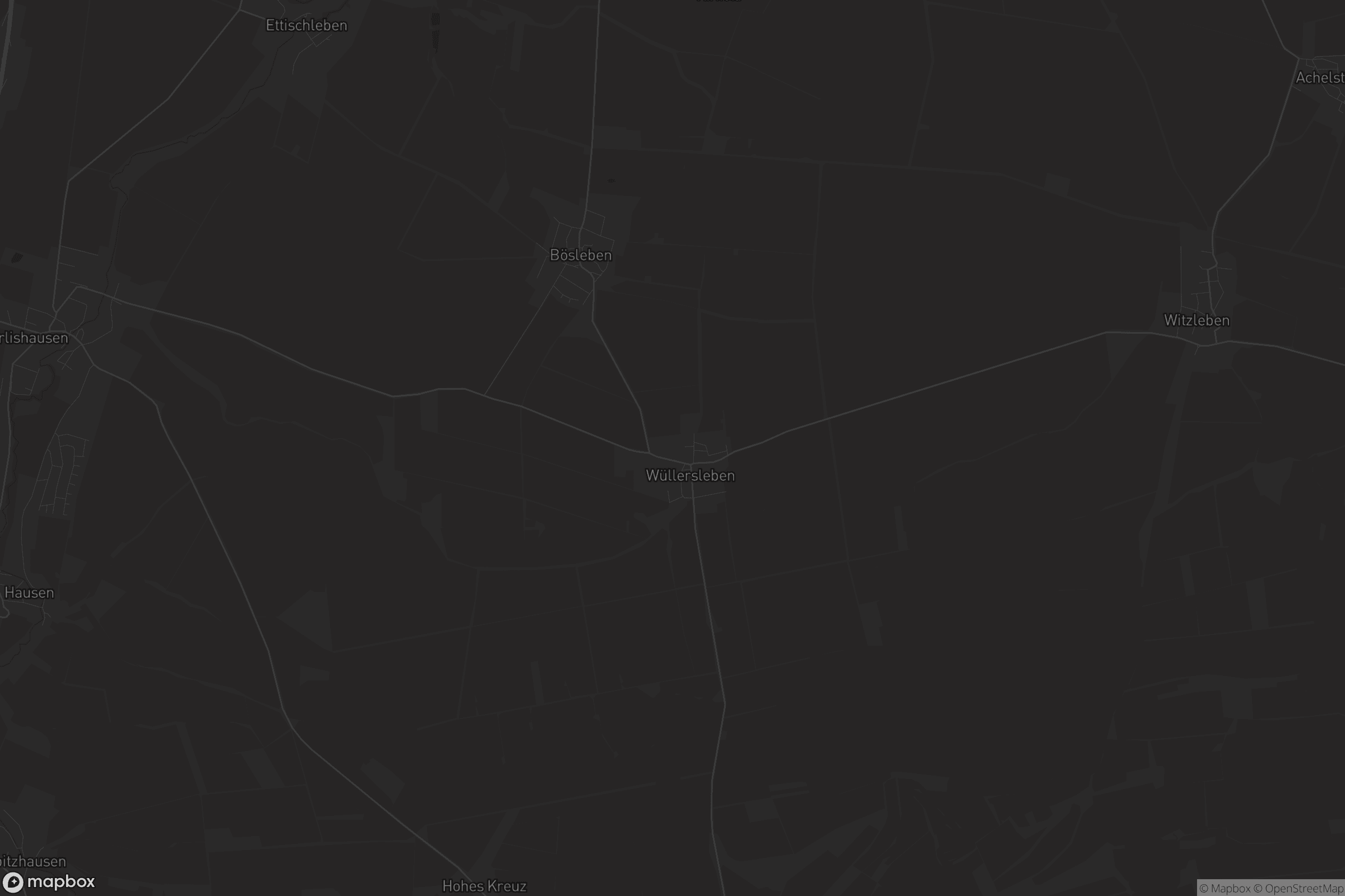 Karte von Bösleben-Wüllersleben