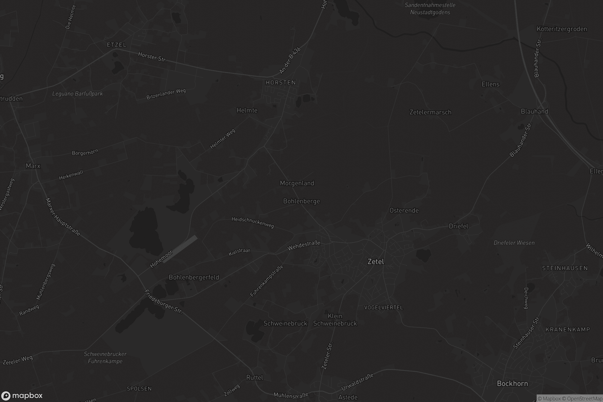 Karte von Bohlenberge