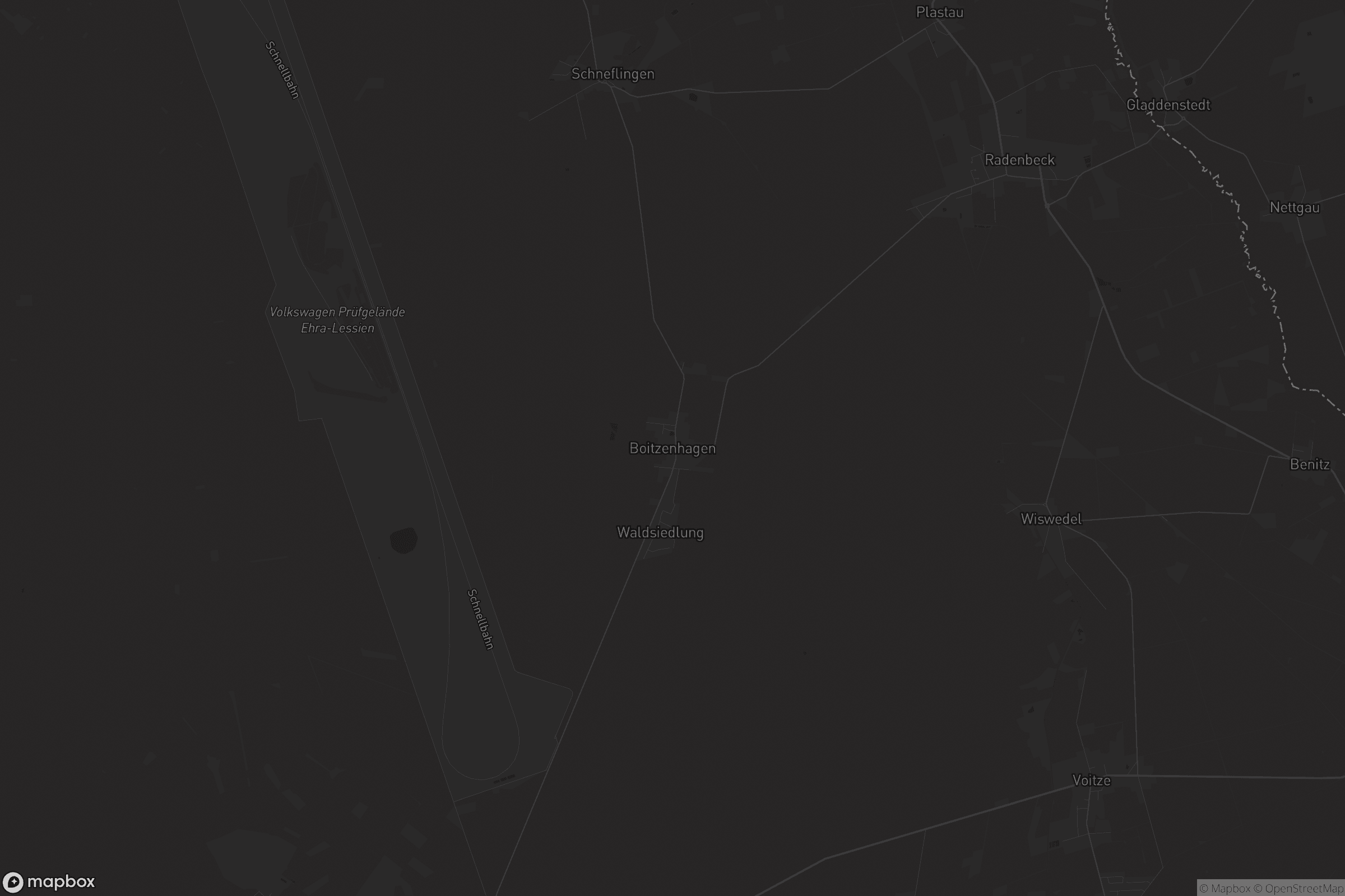 Karte von Boitzenhagen