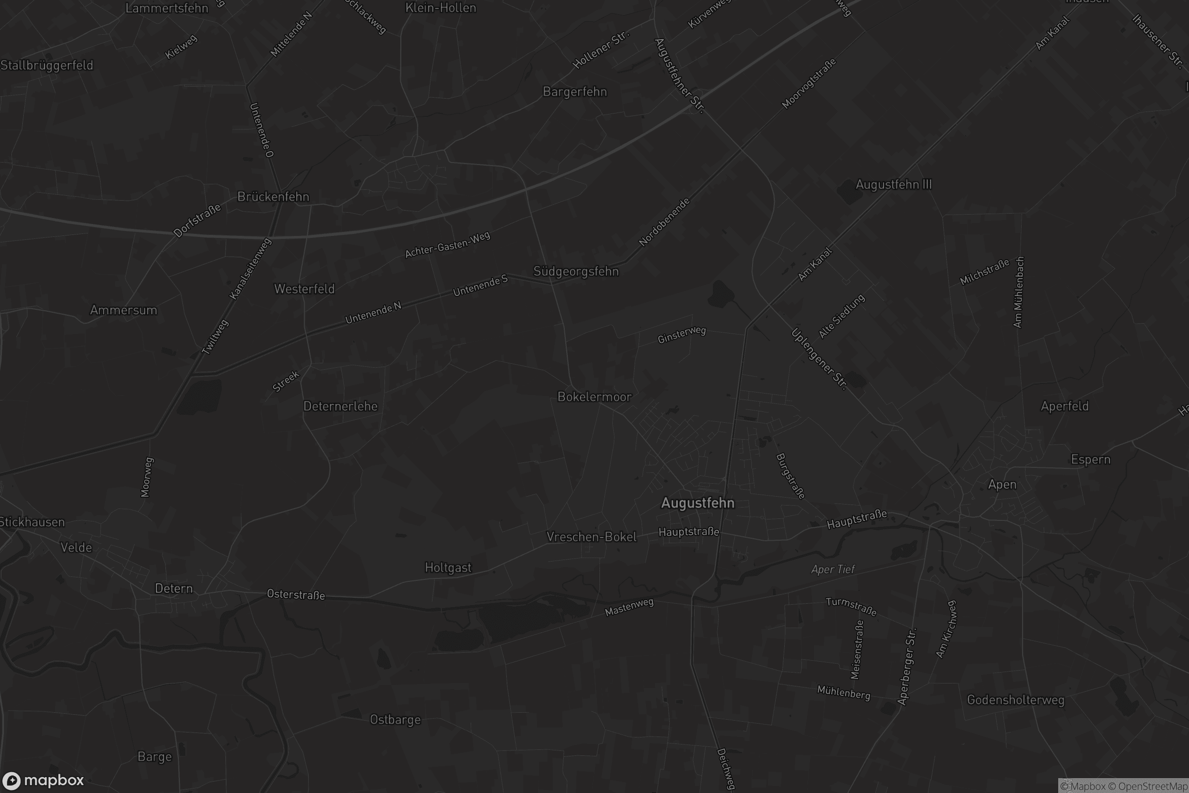 Karte von Bokelermoor