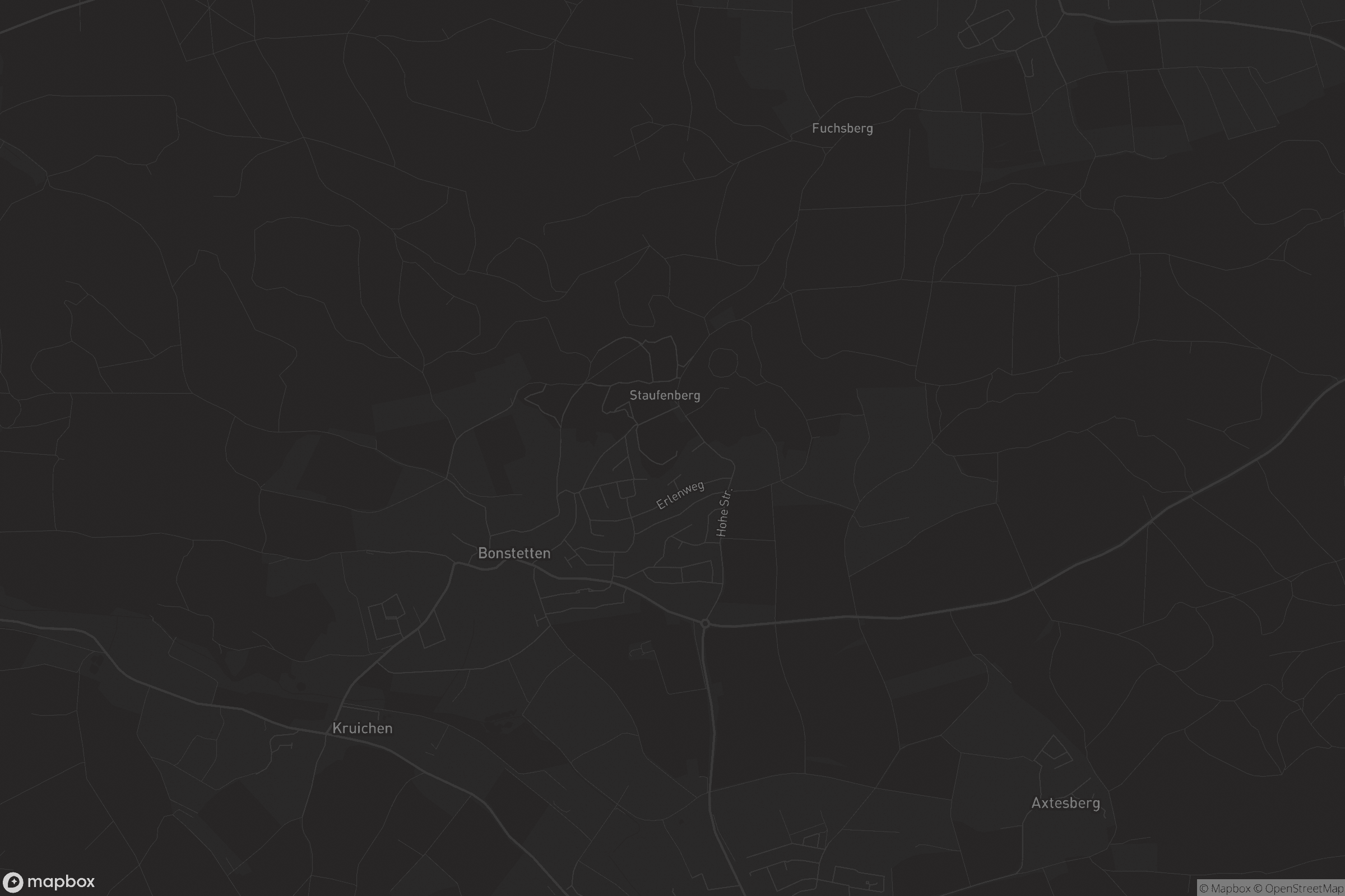 Karte von Bonstetten