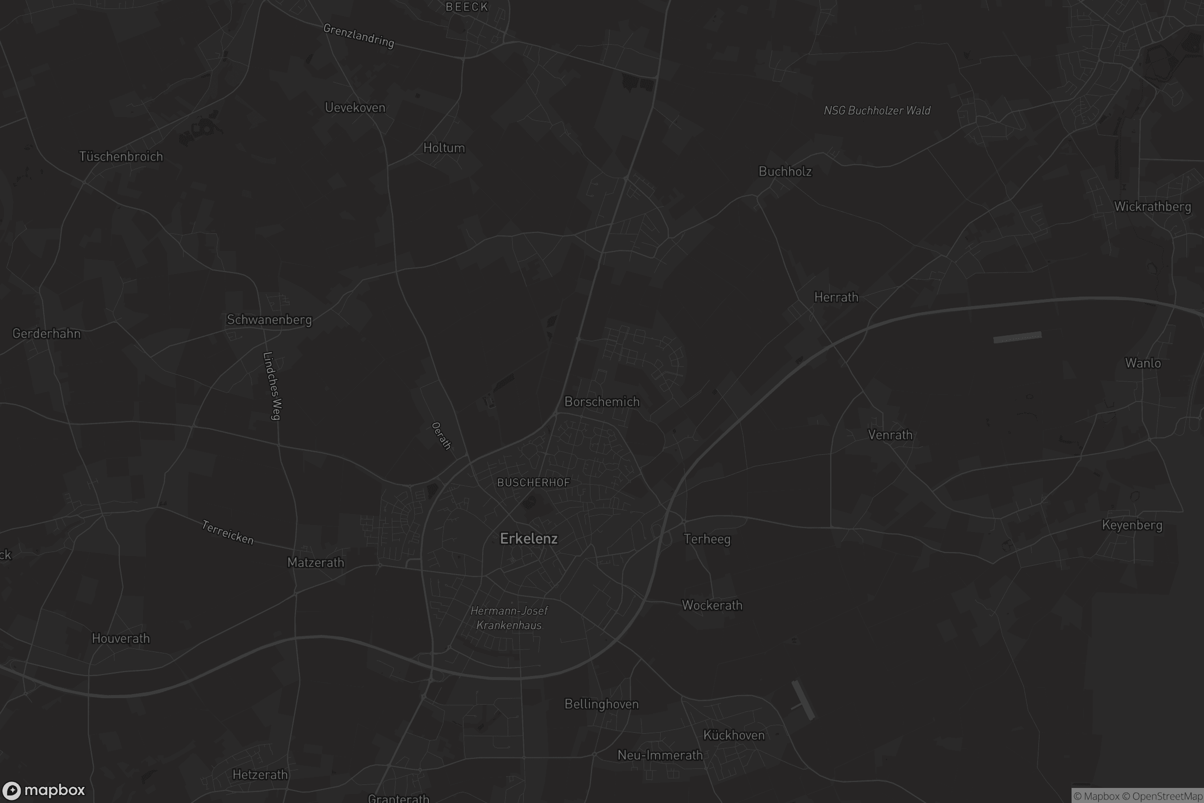 Karte von Borschemich