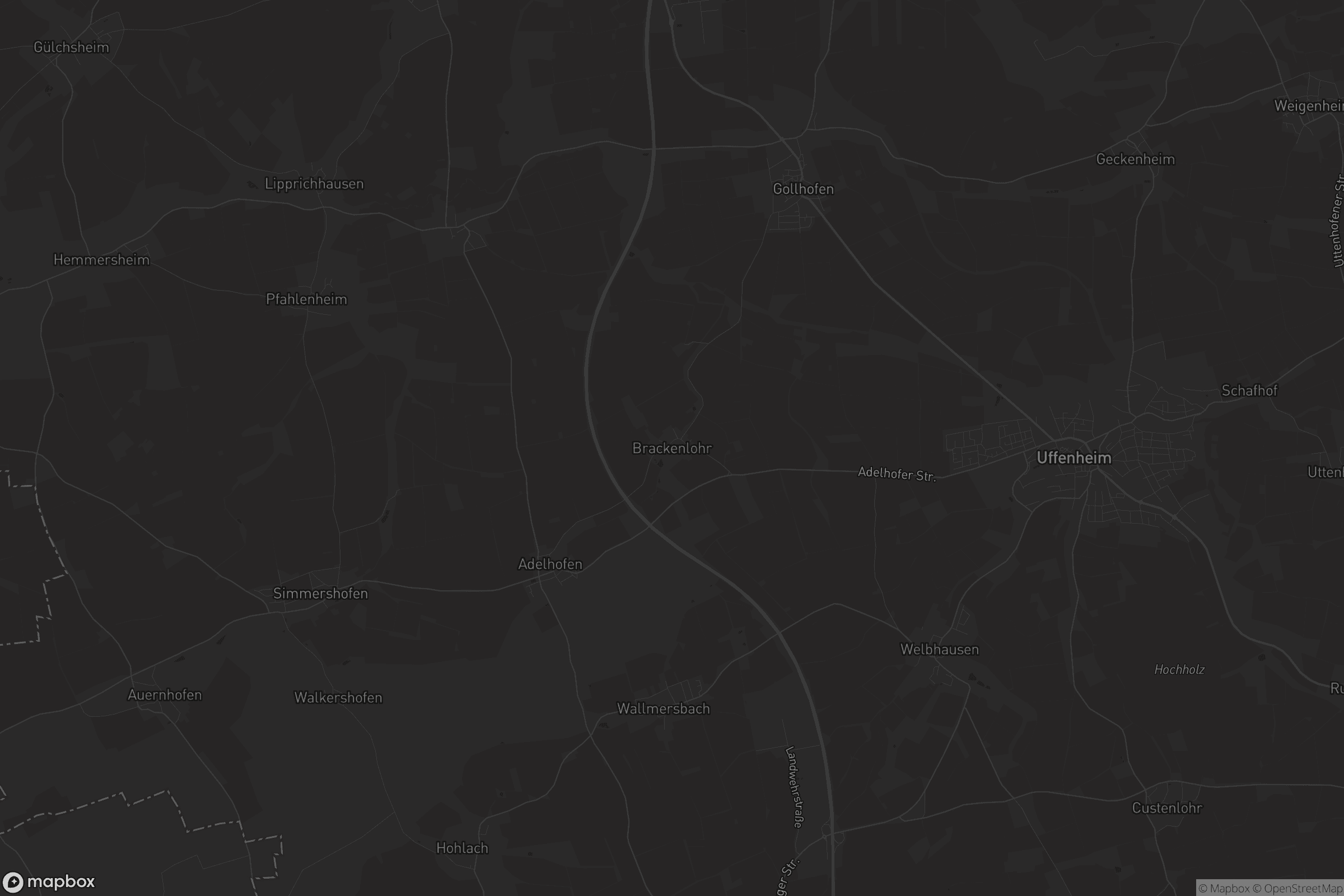 Karte von Brackenlohr