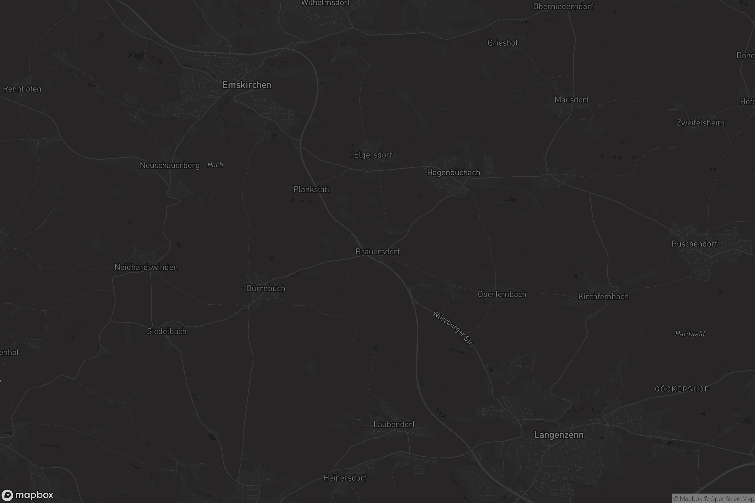 Karte von Bräuersdorf