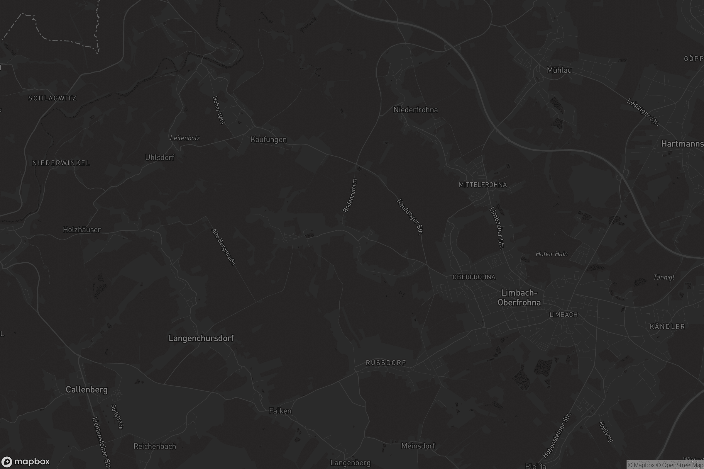 Karte von Bräunsdorf