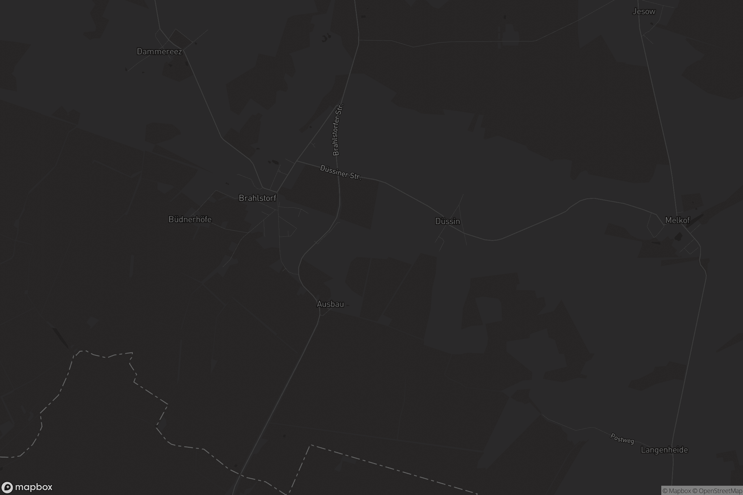 Karte von Brahlstorf