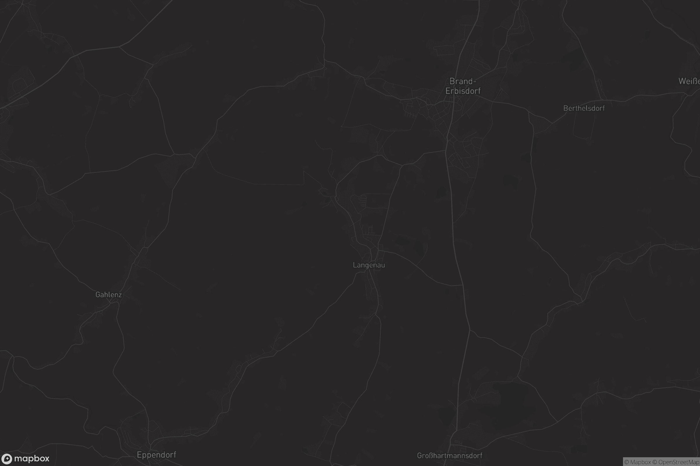 Karte von Brand-Erbisdorf