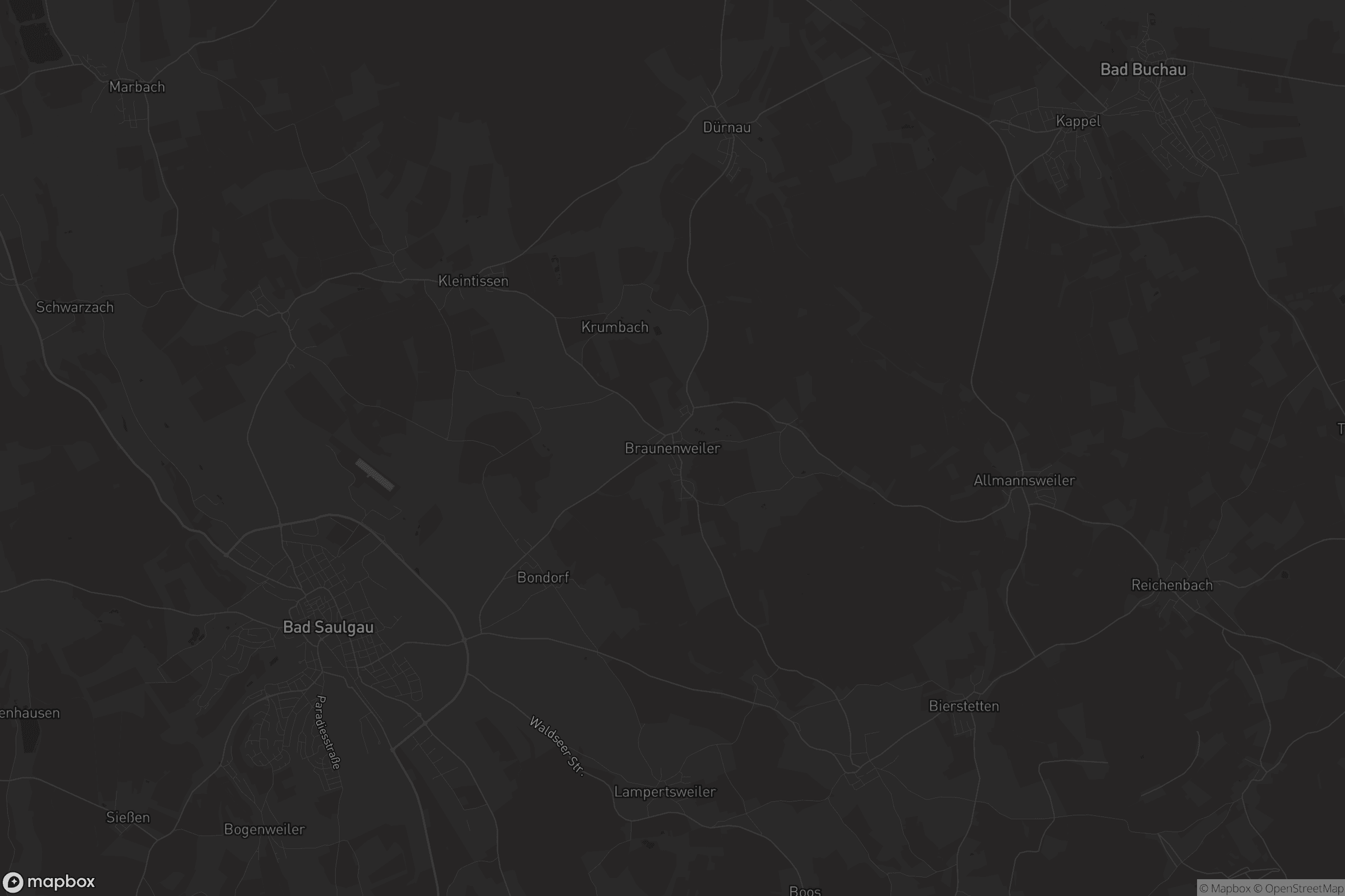 Karte von Braunenweiler