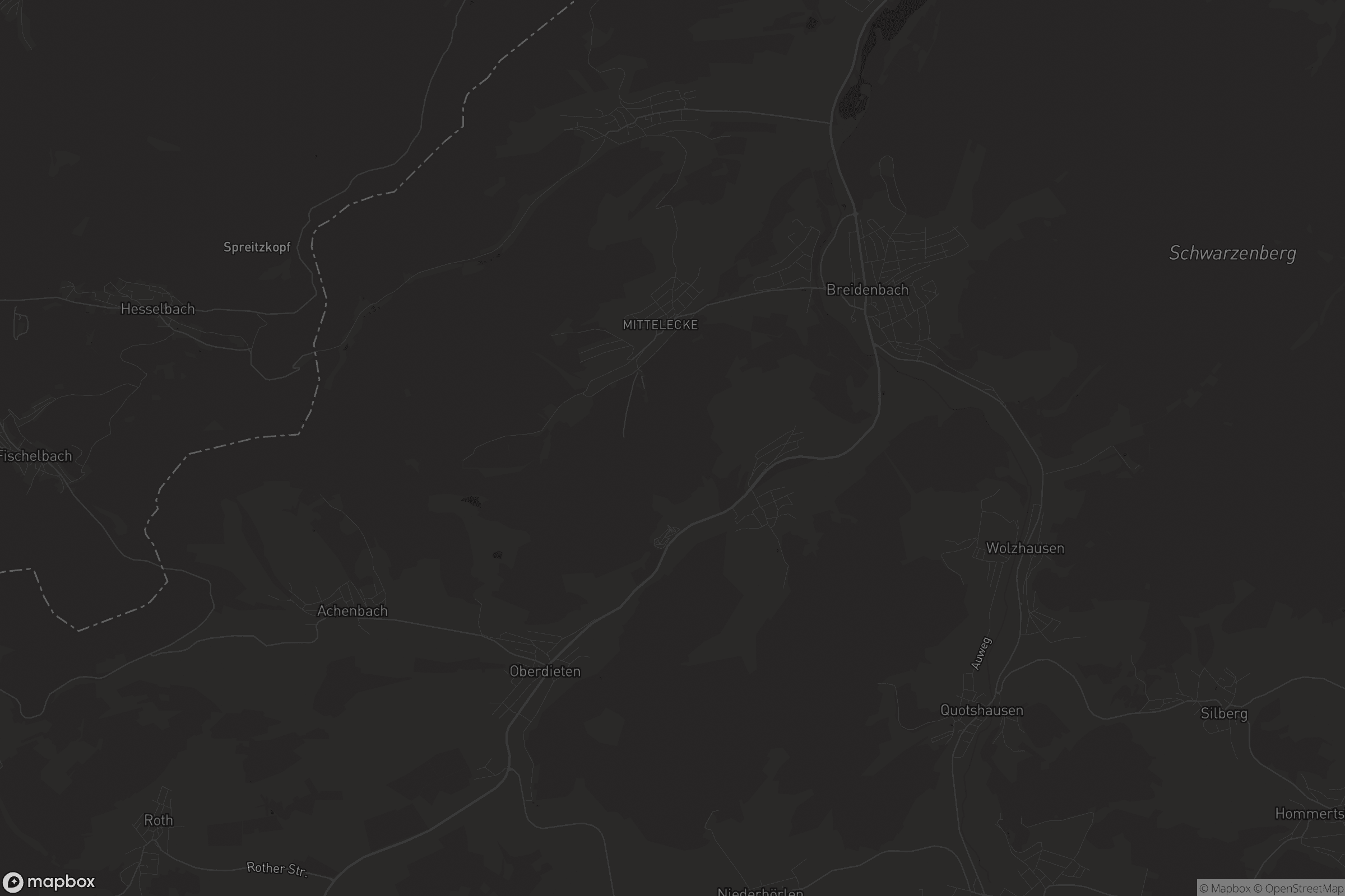 Karte von Breidenbach