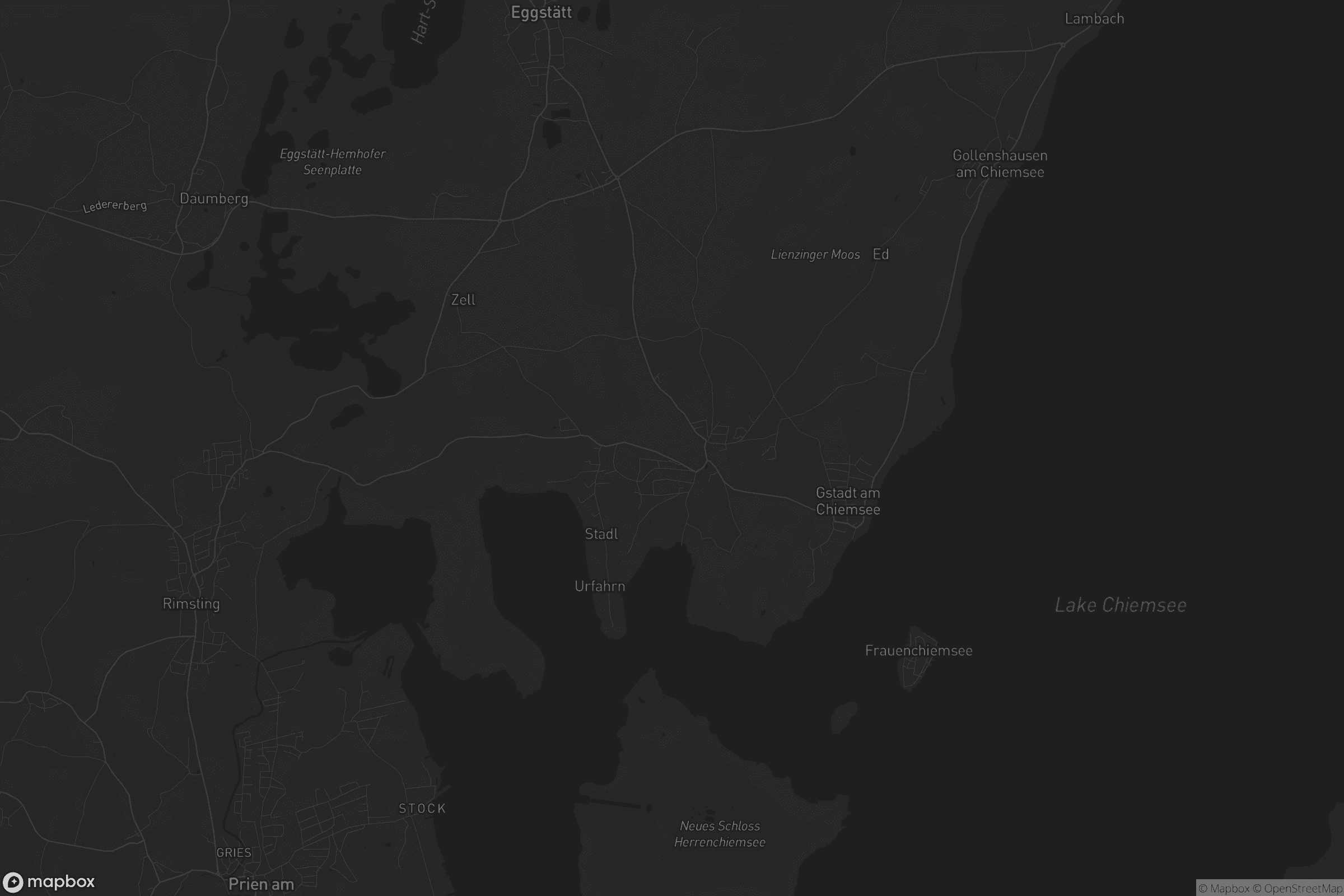 Karte von Breitbrunn am Chiemsee (VGem)