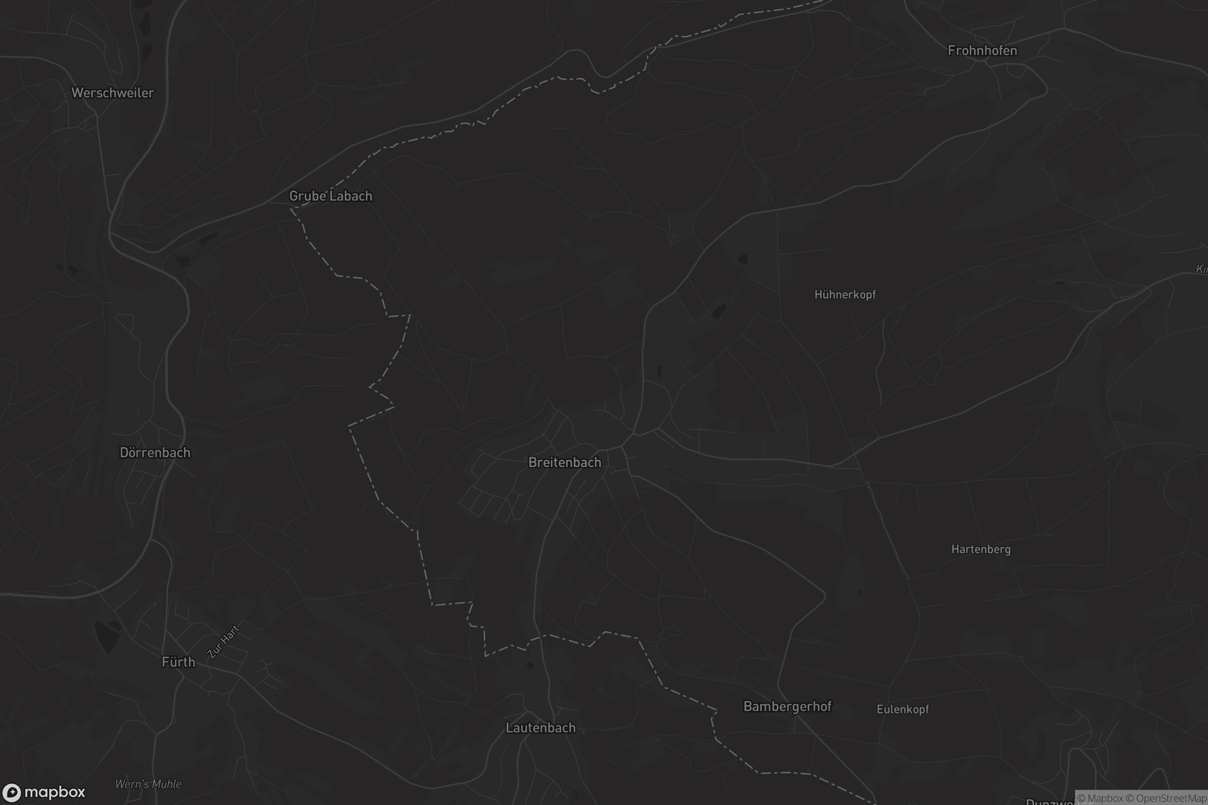 Karte von Breitenbach