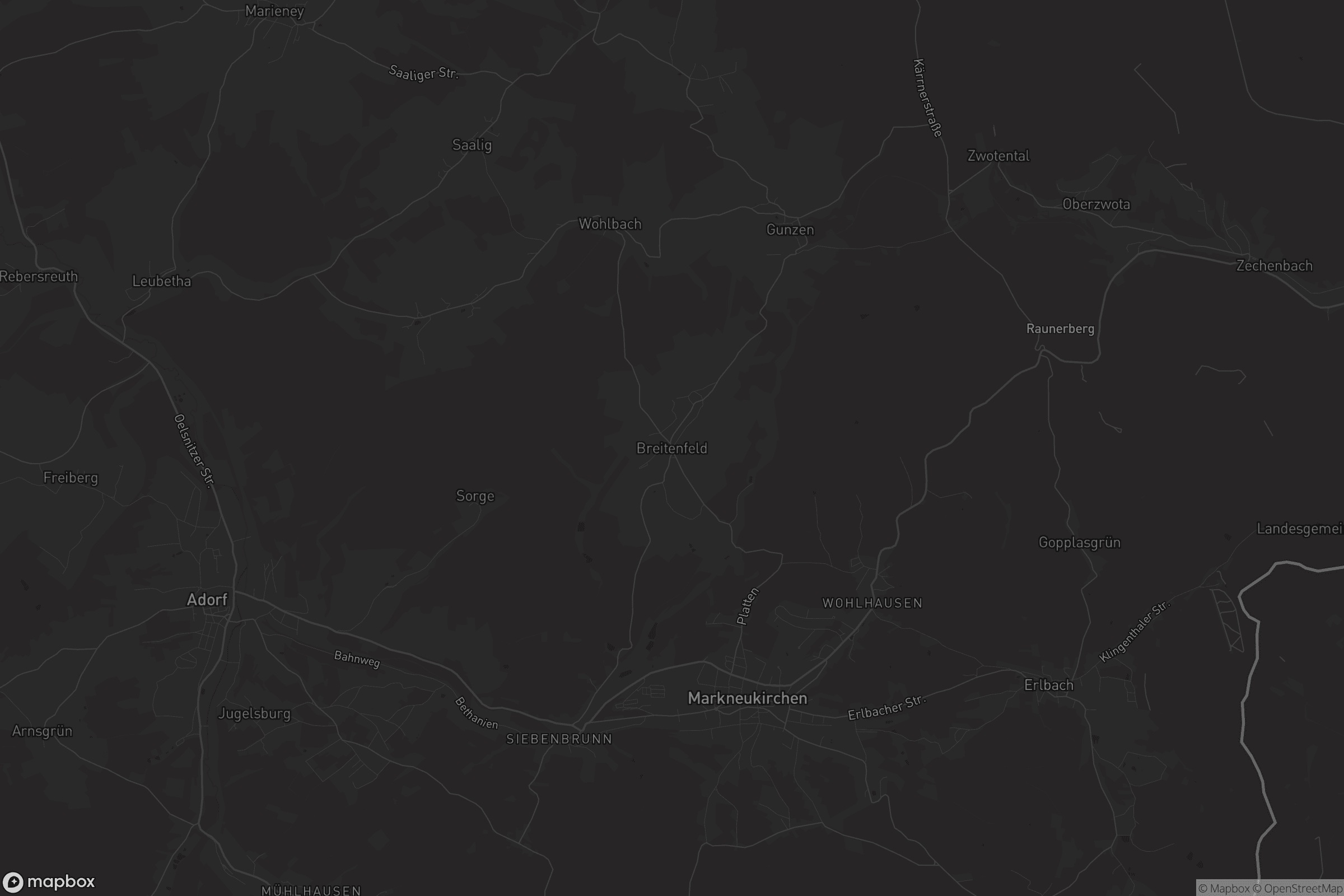 Karte von Breitenfeld