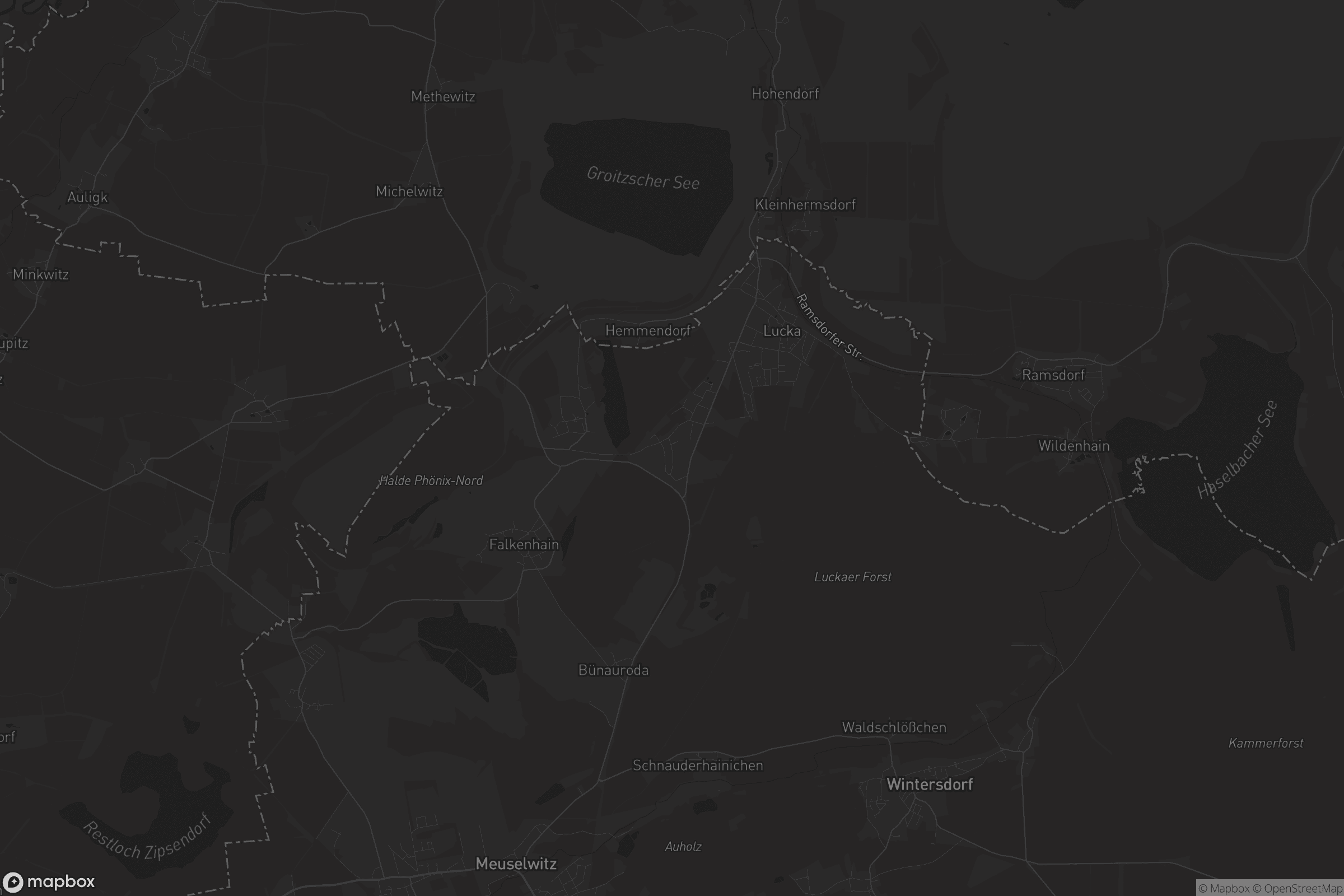 Karte von Breitenhain