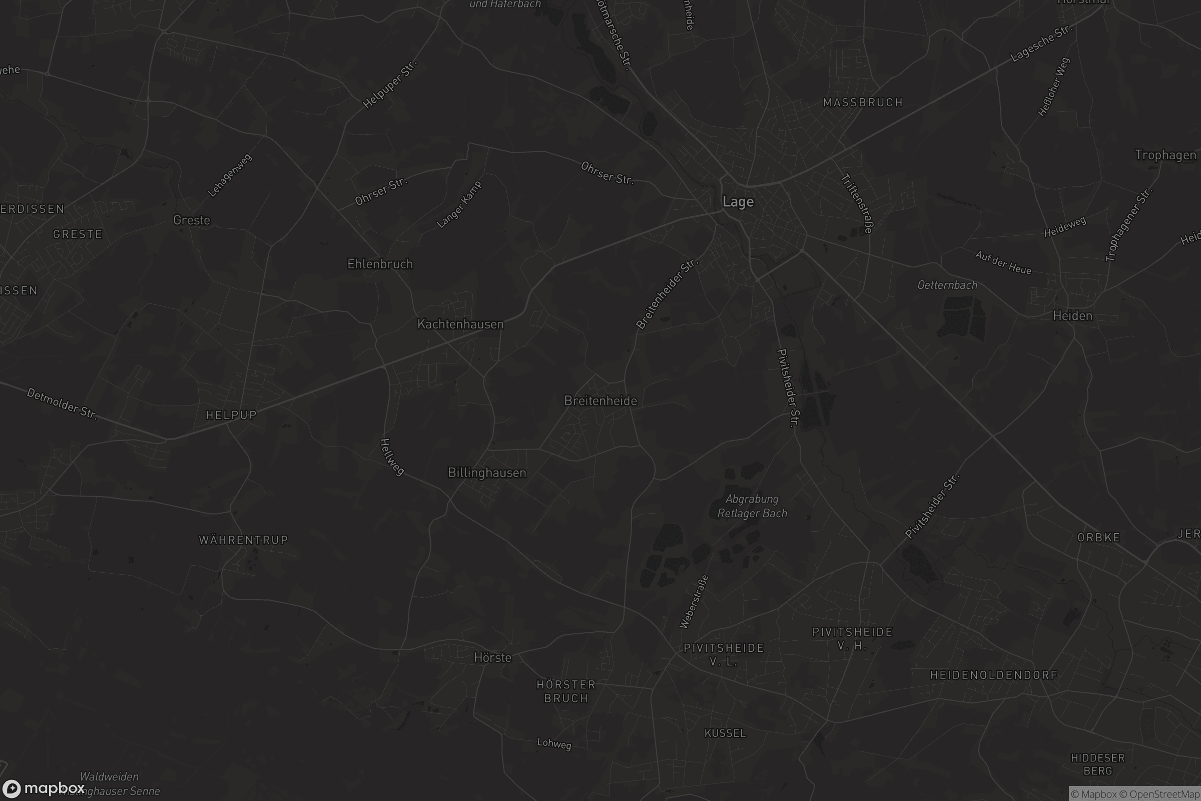 Karte von Breitenheide