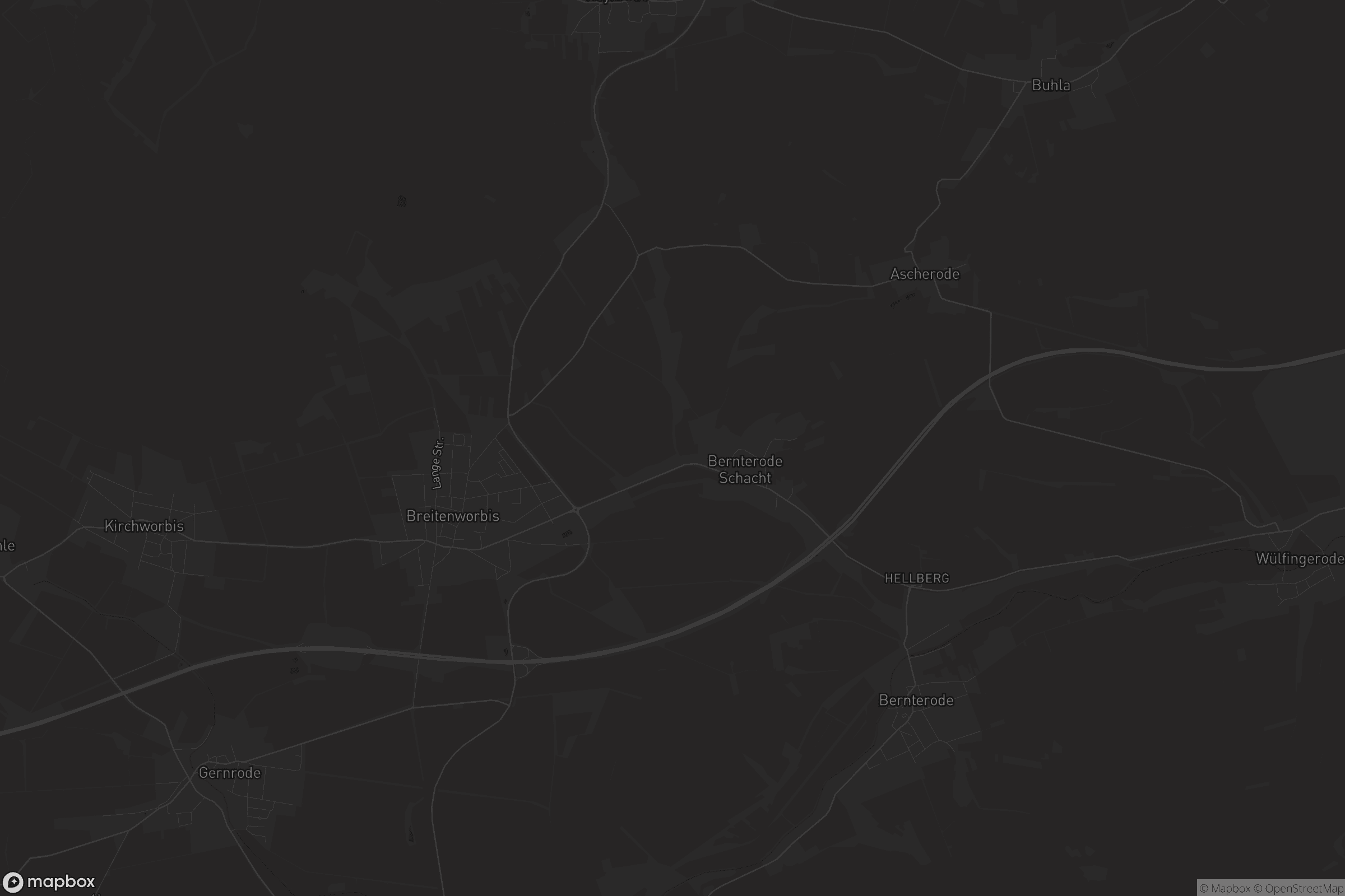 Karte von Breitenworbis